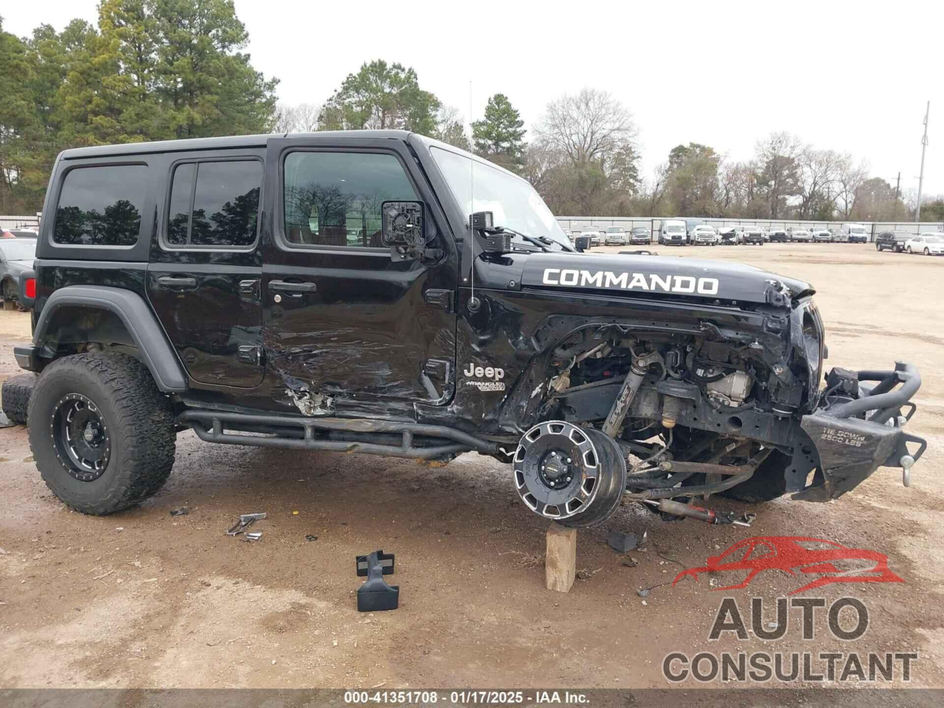 JEEP WRANGLER UNLIMITED 2018 - 1C4HJXDN6JW190027