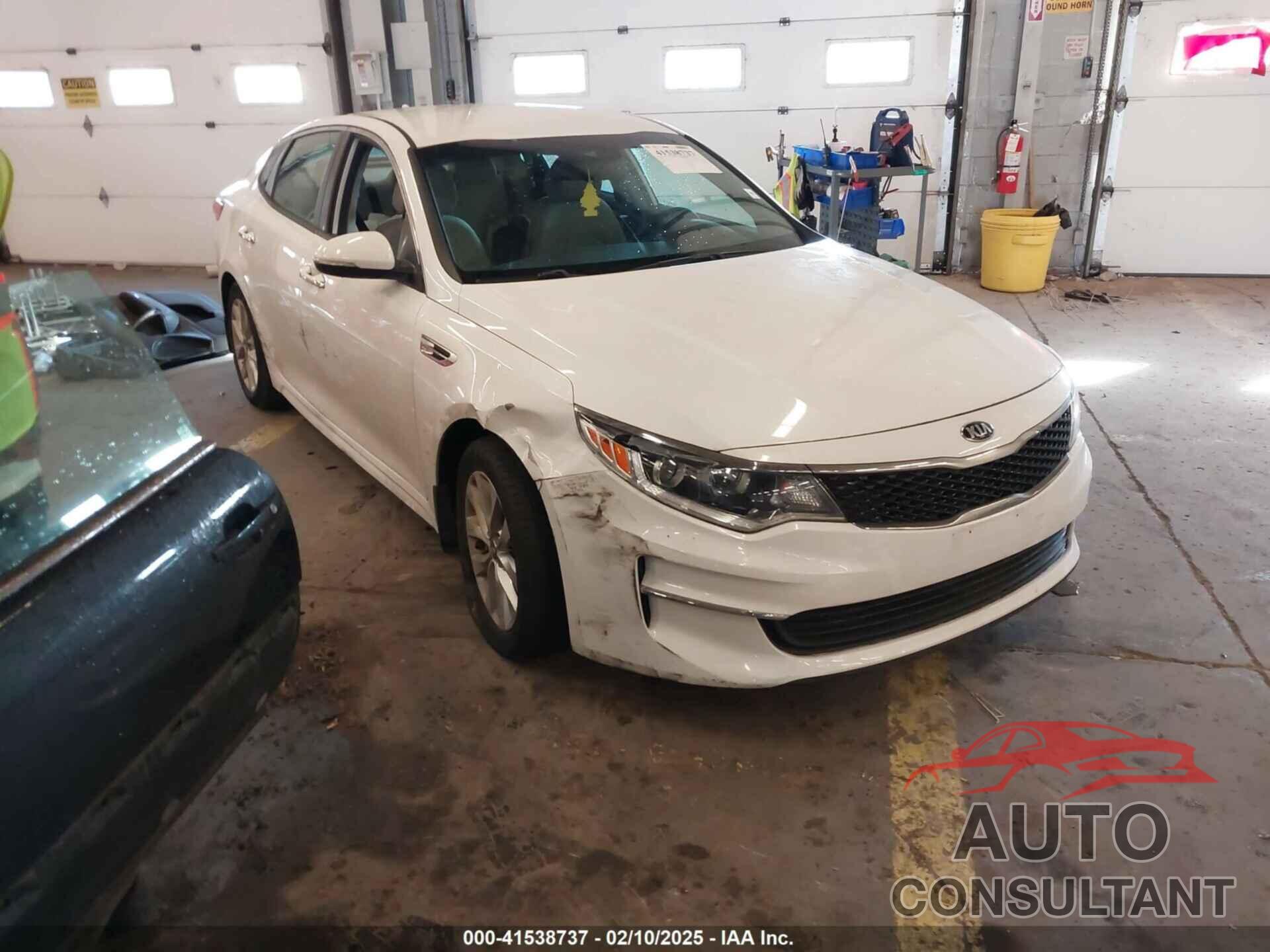 KIA OPTIMA 2018 - 5XXGT4L34JG269296