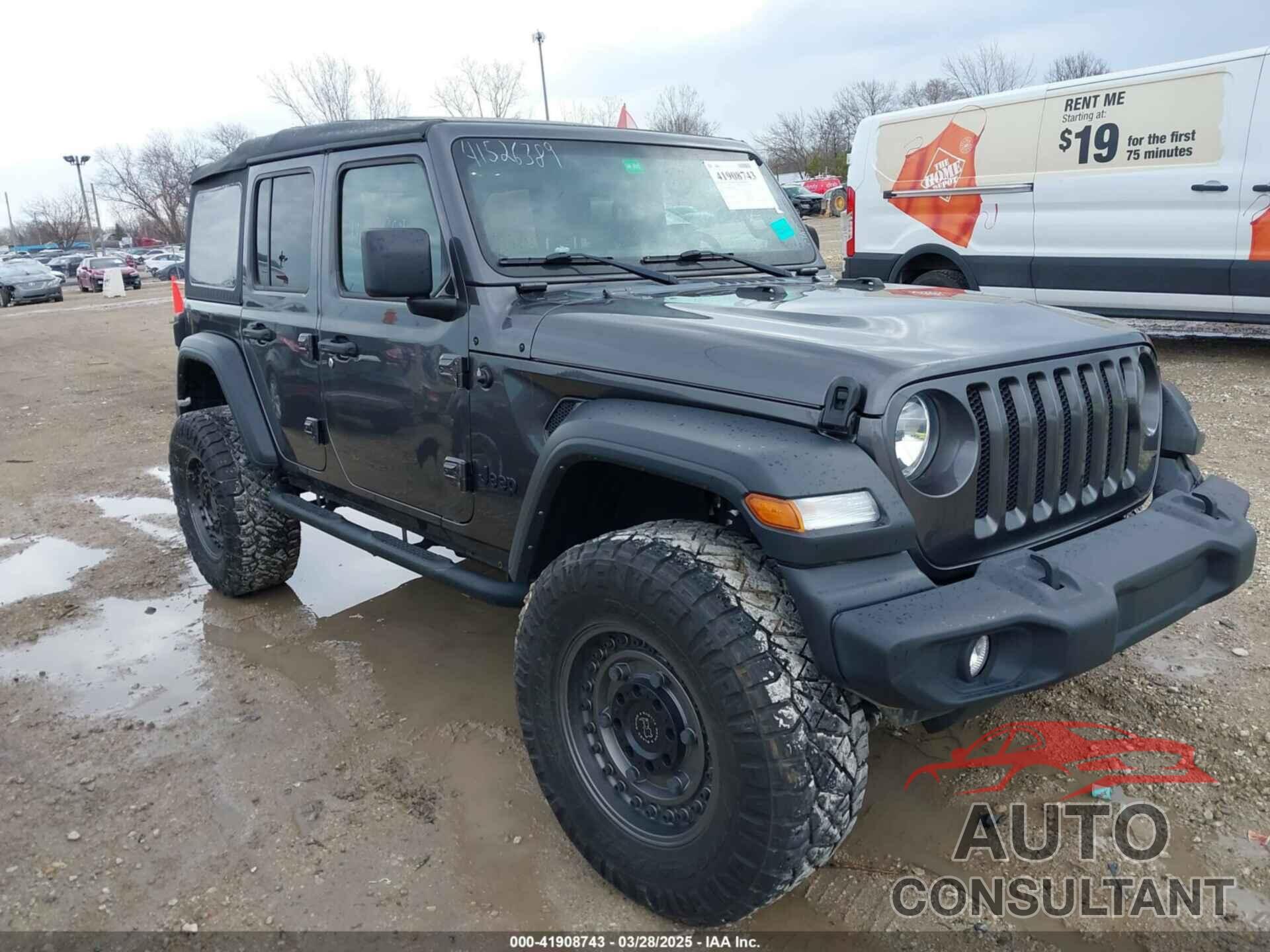 JEEP WRANGLER UNLIMITED 2022 - 1C4HJXDG6NW180234