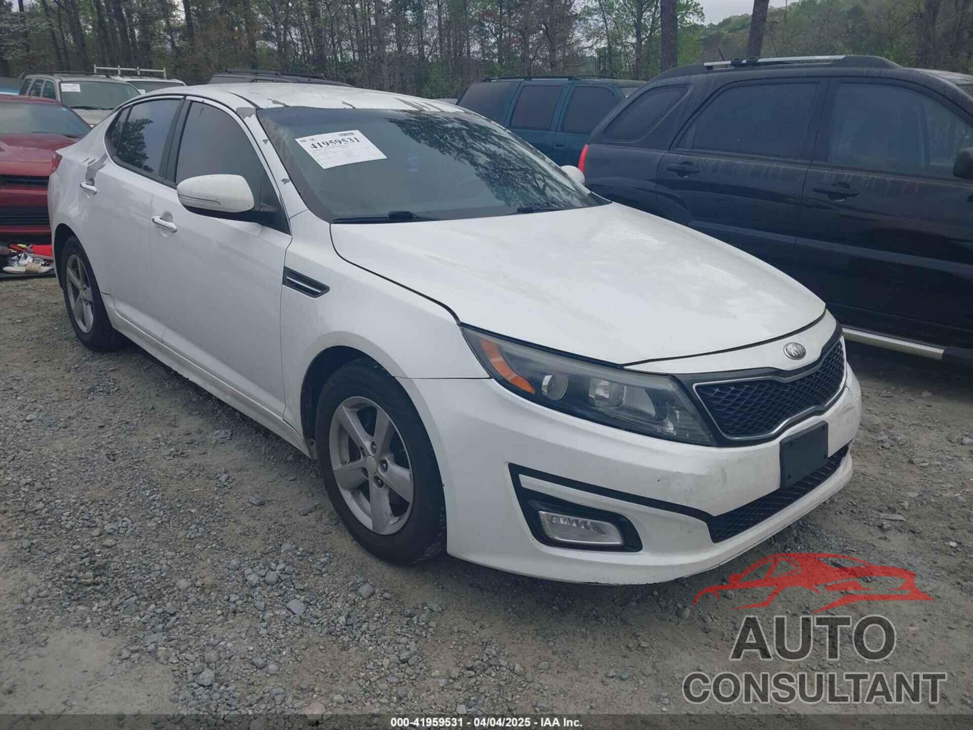KIA OPTIMA 2015 - 5XXGM4A7XFG368392