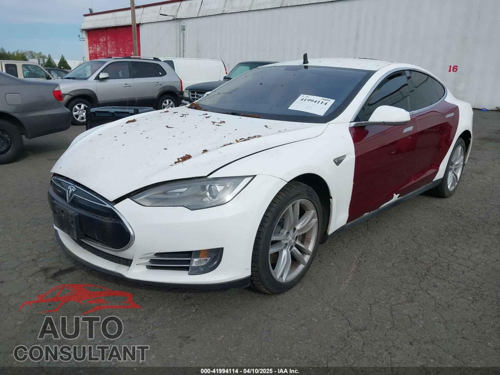 TESLA MODEL S 2012 - 5YJSA1DN6CFS00341