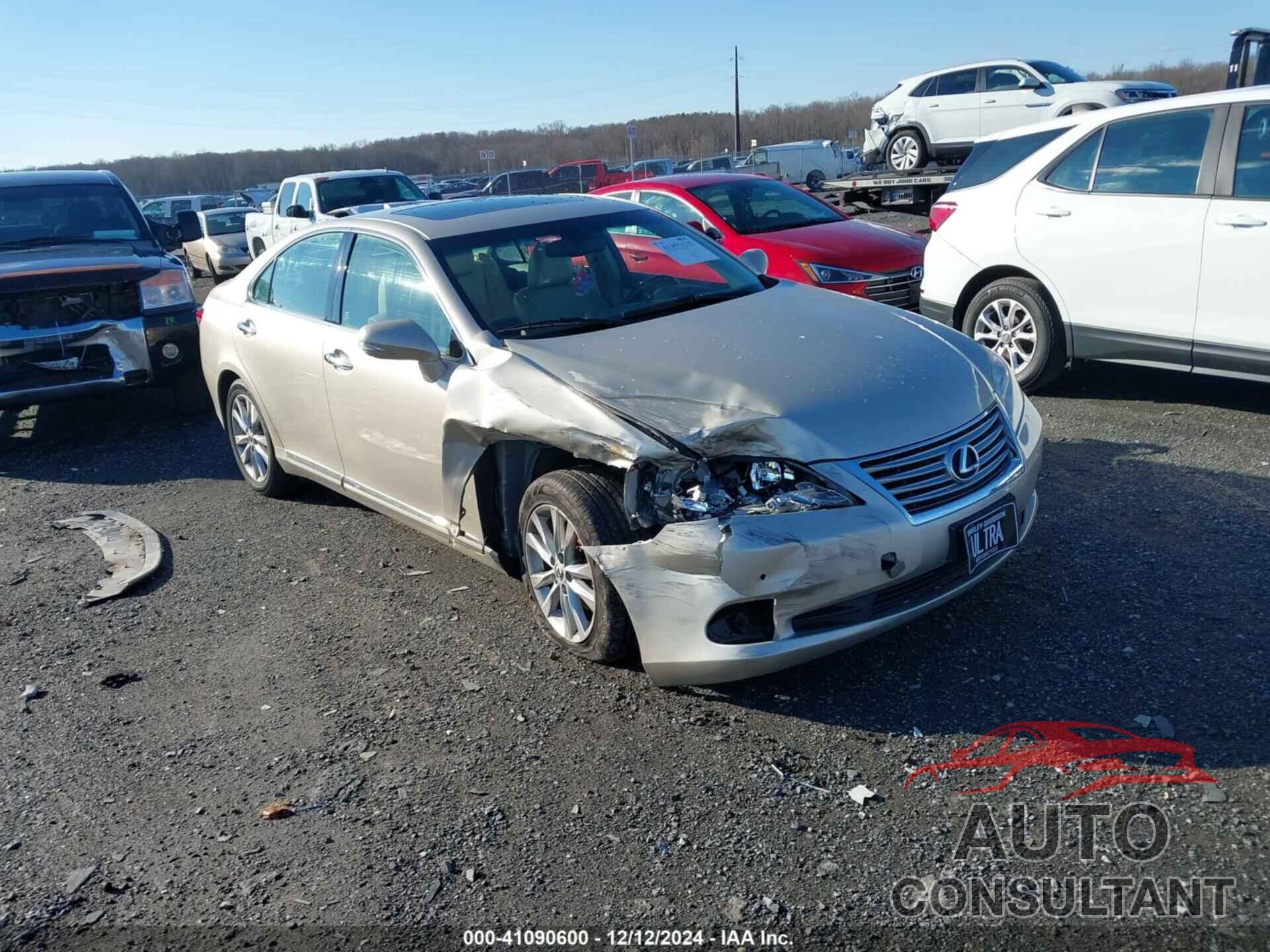 LEXUS ES 350 2010 - JTHBK1EG5A2406987