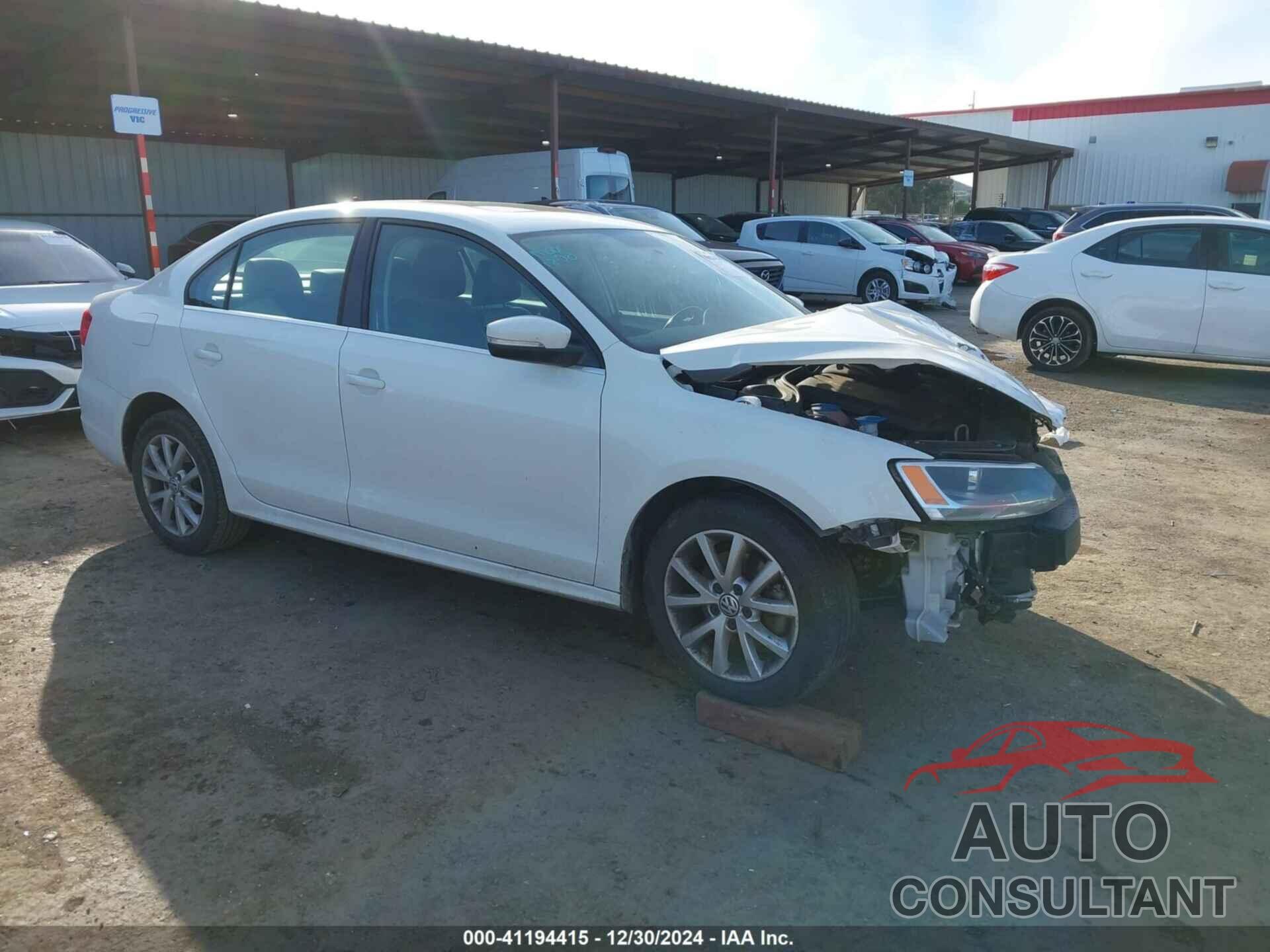VOLKSWAGEN JETTA 2013 - 3VWDP7AJ0DM212037
