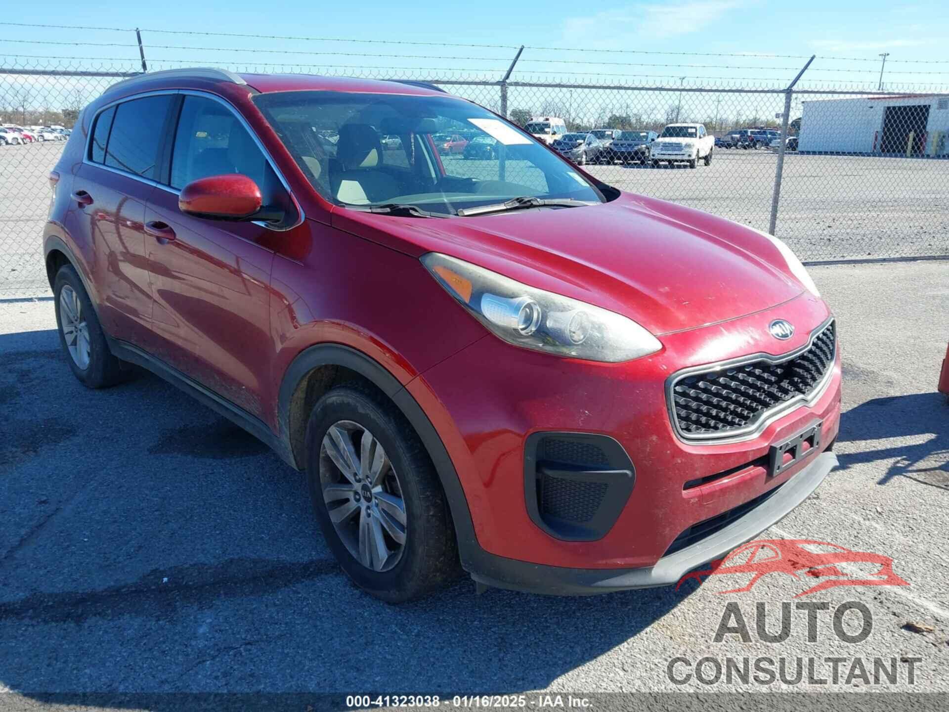 KIA SPORTAGE 2017 - KNDPM3AC5H7156910