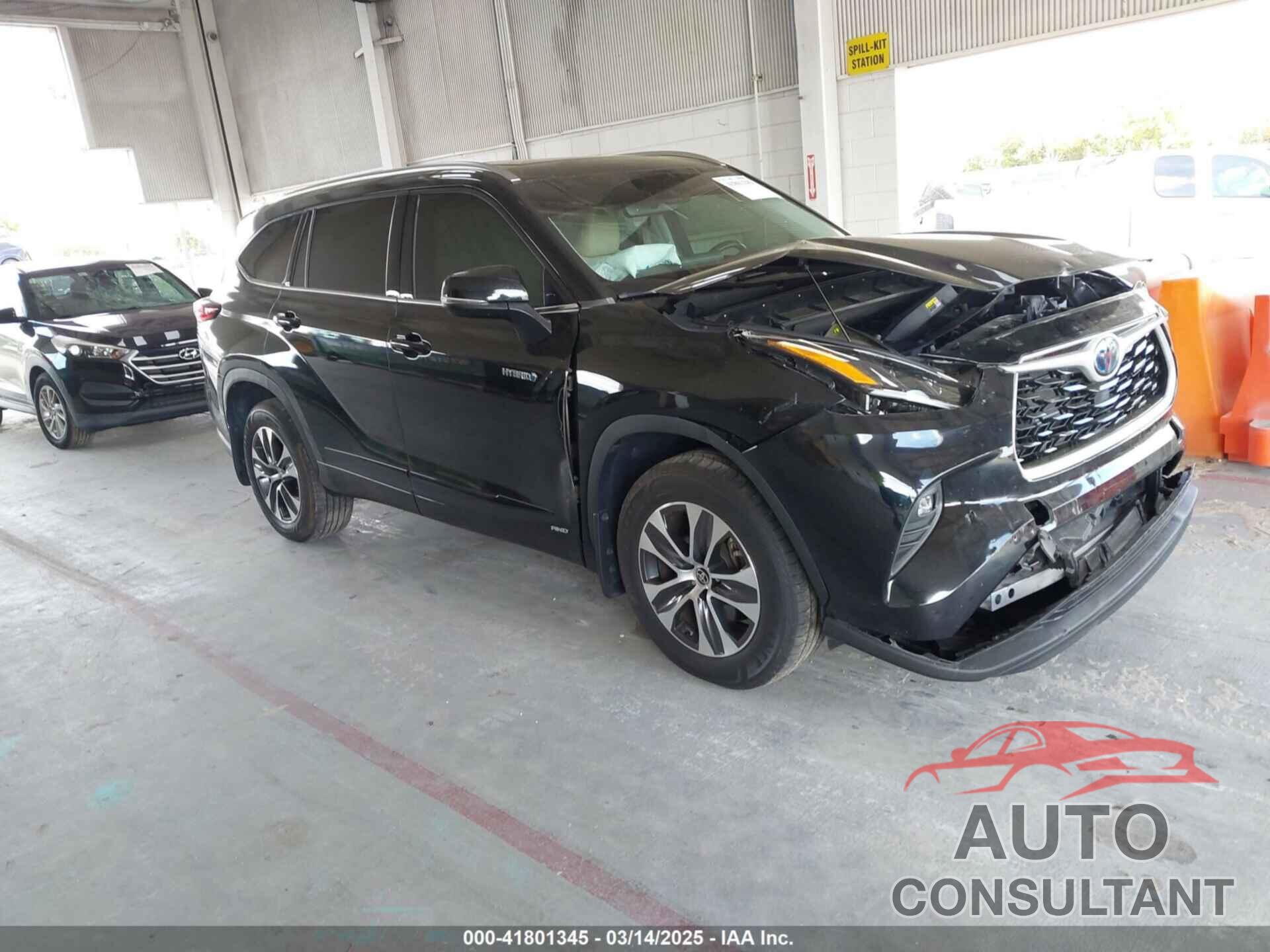 TOYOTA HIGHLANDER 2021 - 5TDHBRCH8MS534224
