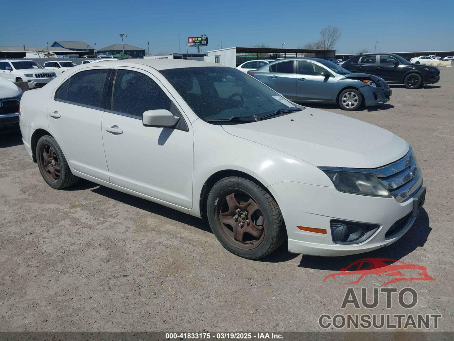 FORD FUSION 2010 - 3FAHP0HA2AR145771