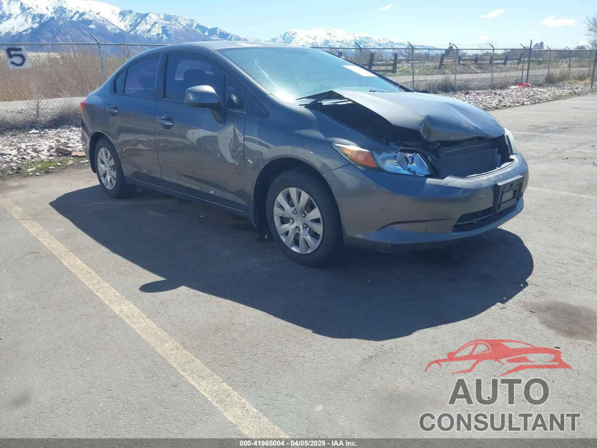 HONDA CIVIC 2012 - 2HGFB2F57CH576642