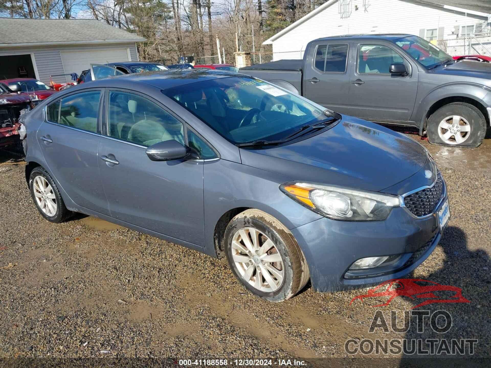 KIA FORTE 2014 - KNAFX4A89E5052302