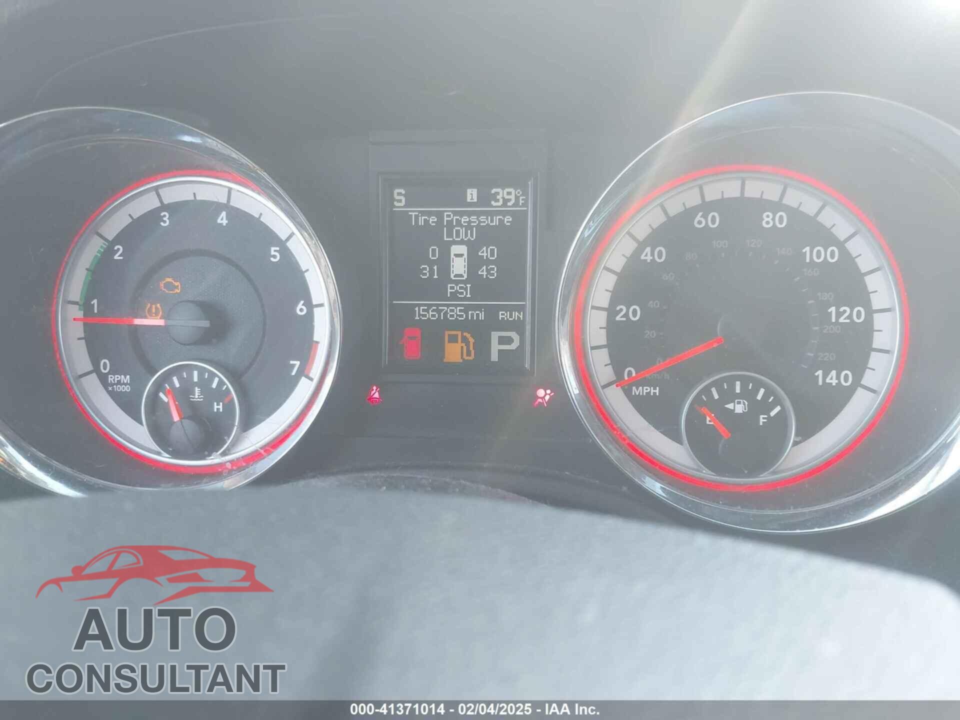 DODGE DURANGO 2012 - 1C4RDJEG4CC275784