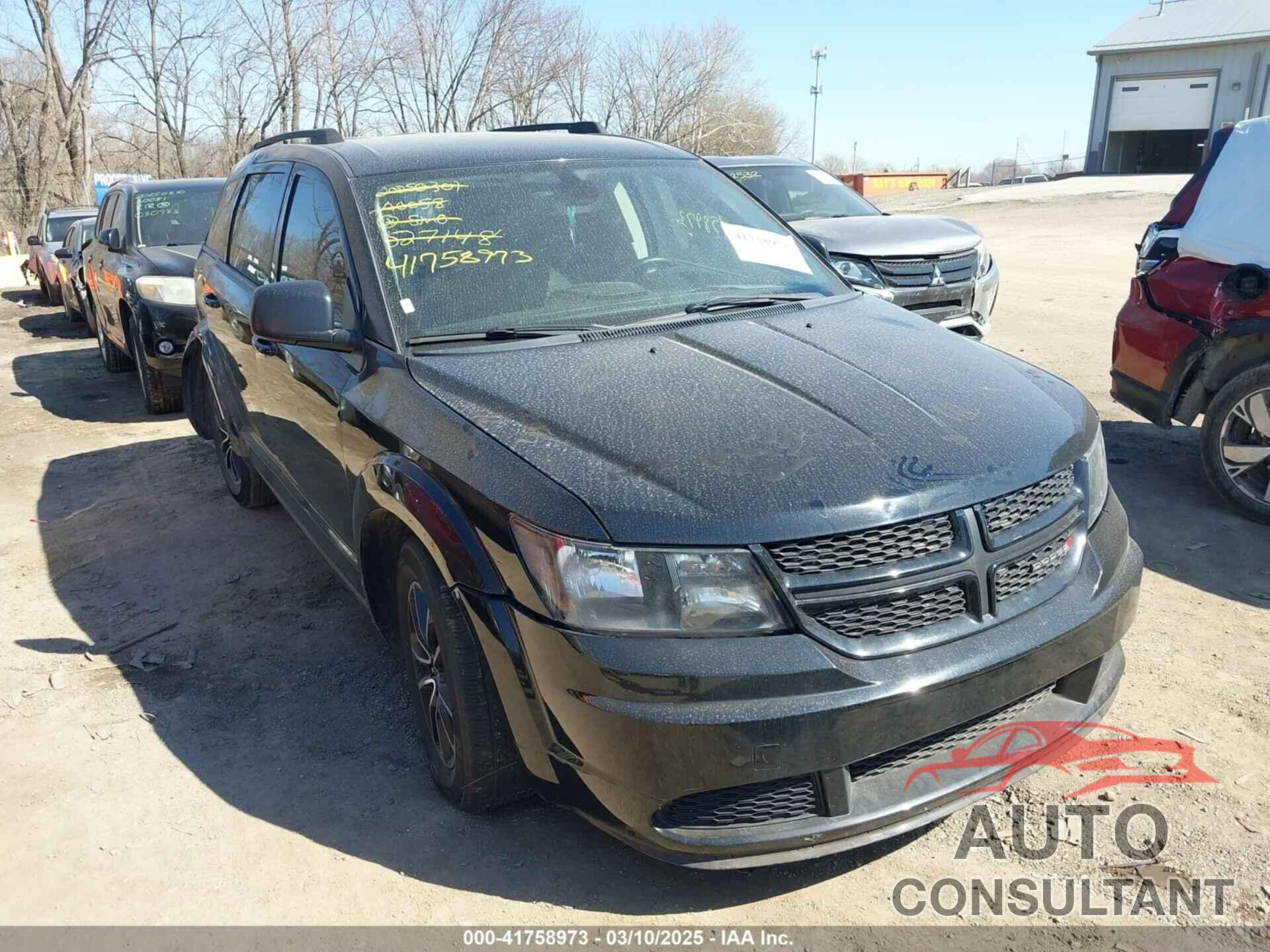 DODGE JOURNEY 2018 - 3C4PDCAB1JT527148