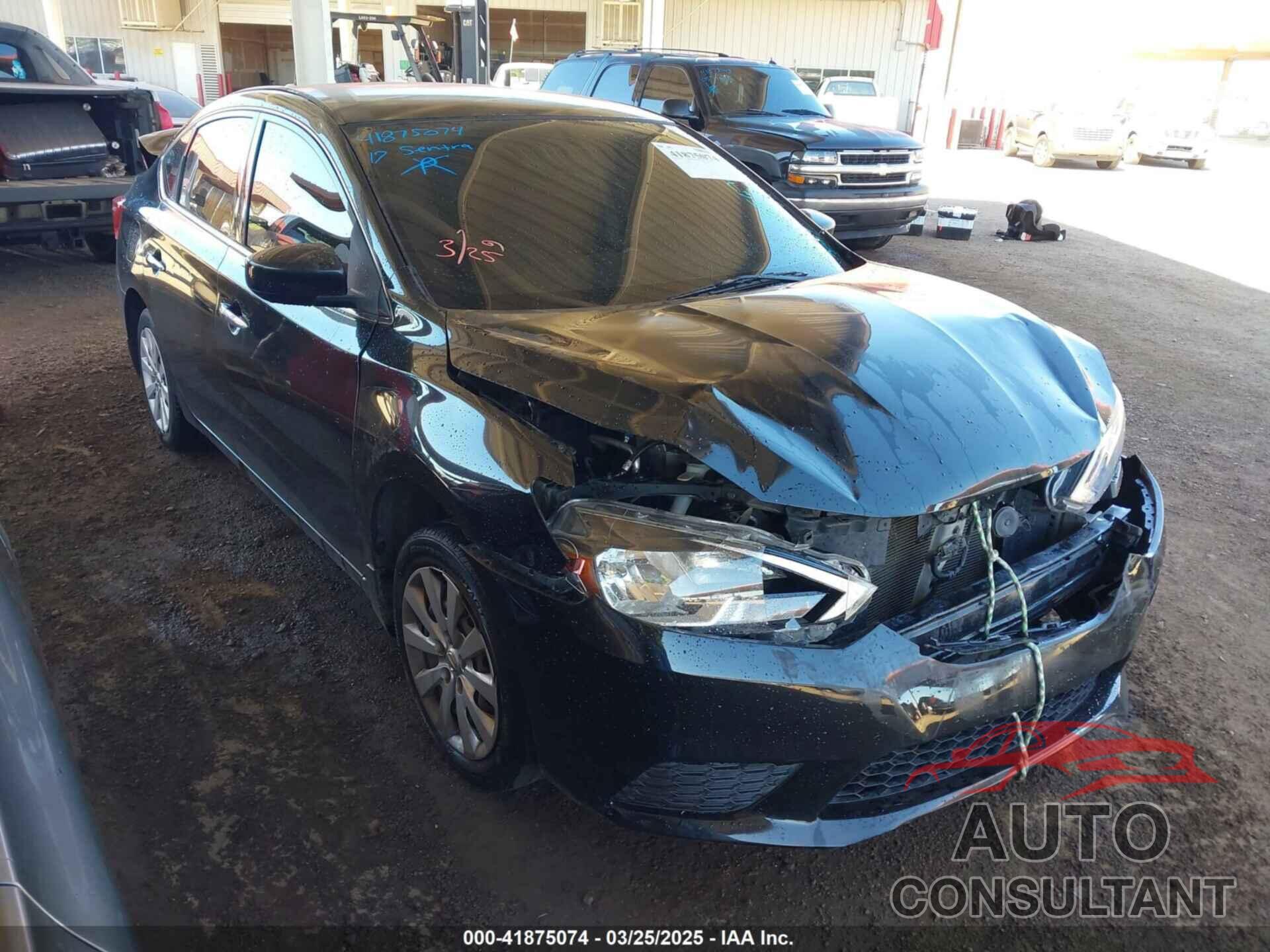 NISSAN SENTRA 2017 - 3N1AB7AP8HY315670