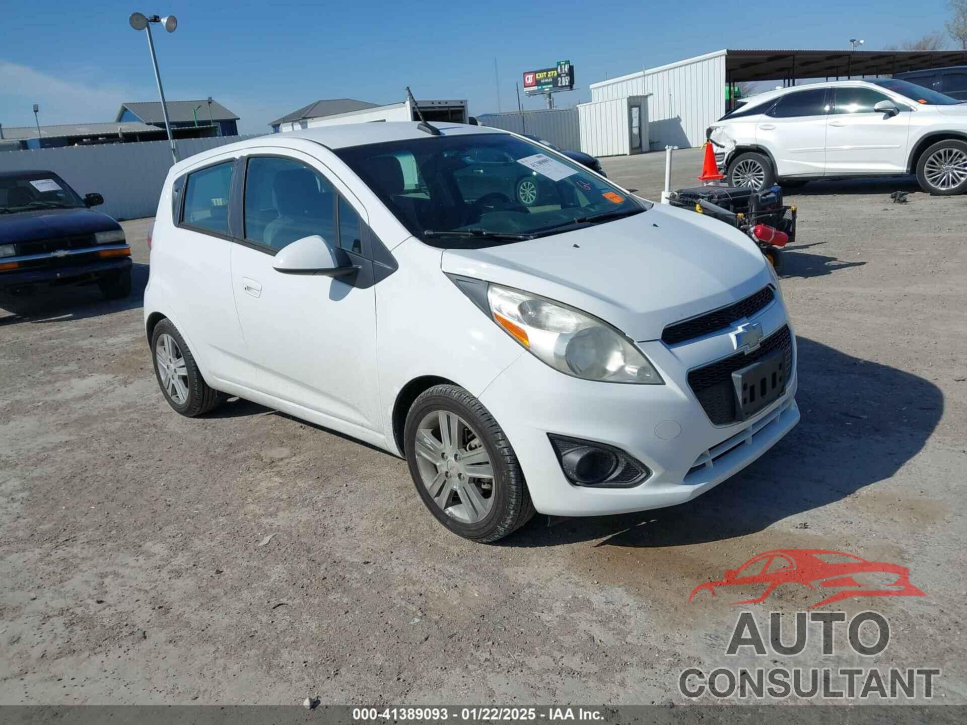 CHEVROLET SPARK 2014 - KL8CD6S99EC590813