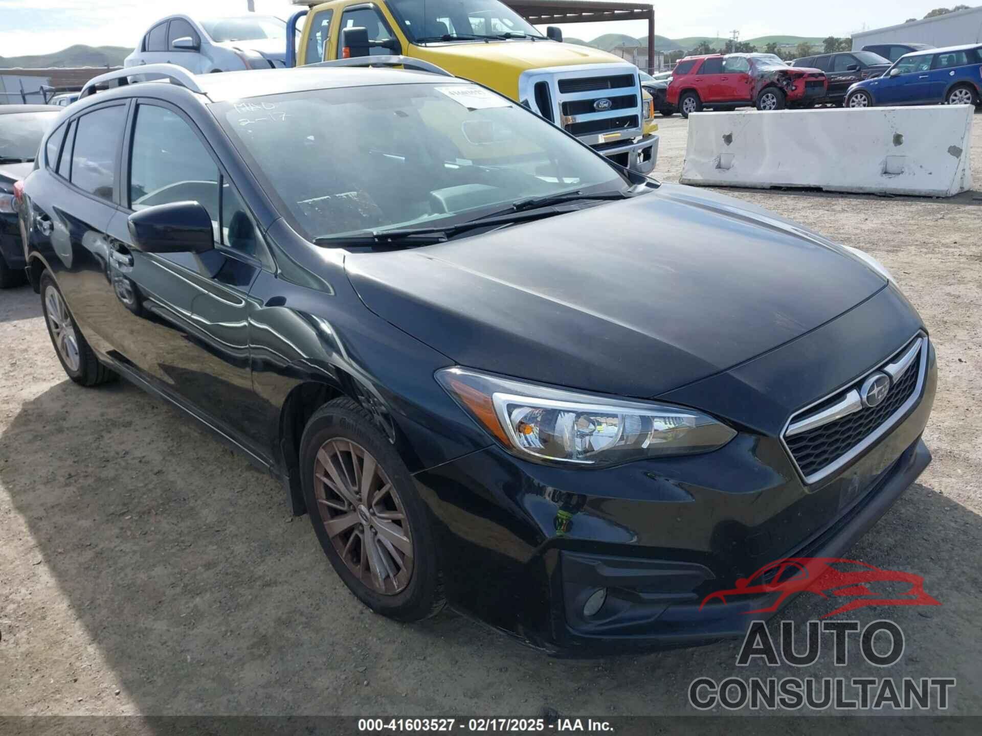 SUBARU IMPREZA 2018 - 4S3GTAD67J3732670