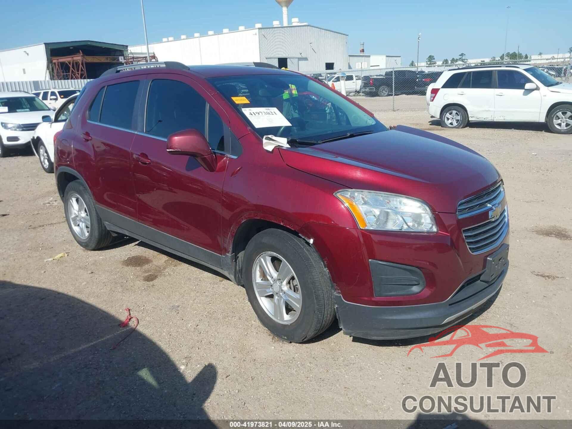 CHEVROLET TRAX 2016 - 3GNCJLSB6GL120853