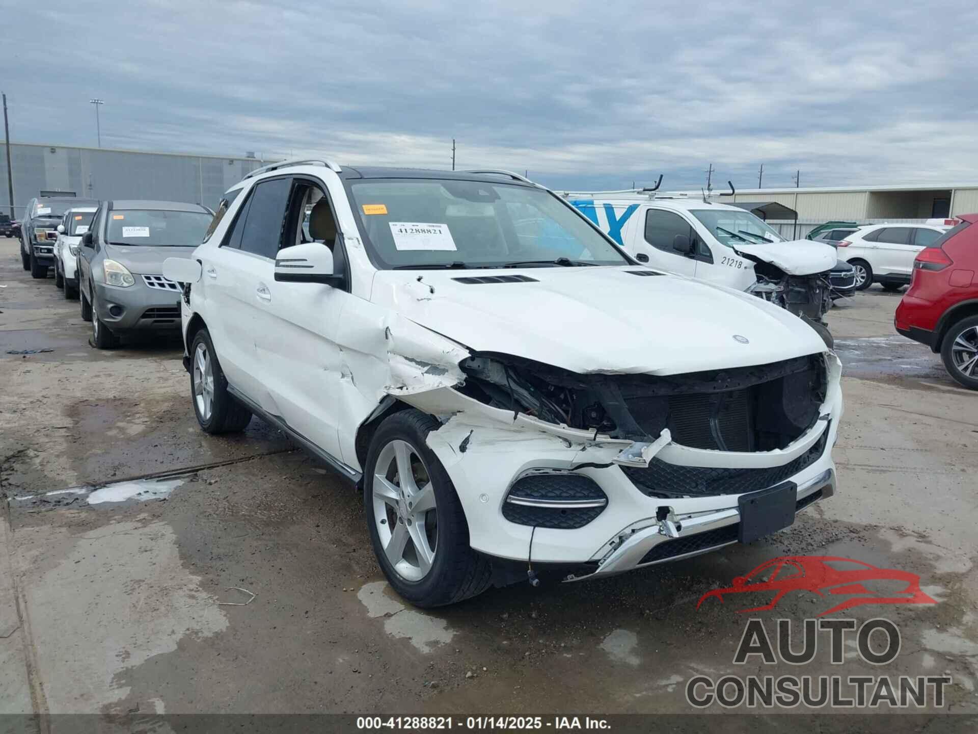 MERCEDES-BENZ GLE 350 2016 - 4JGDA5HBXGA792398