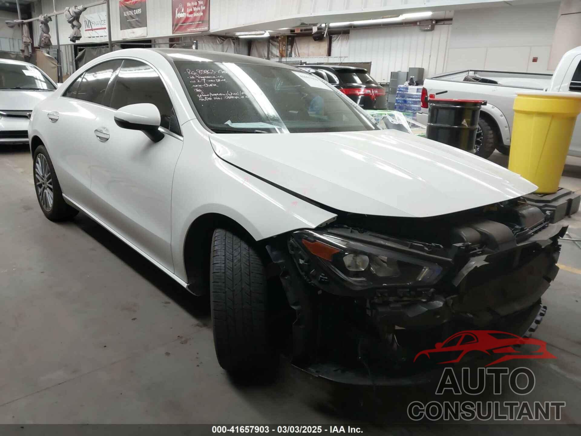 MERCEDES-BENZ CLA 250 COUPE 2023 - W1K5J4GB7PN412887