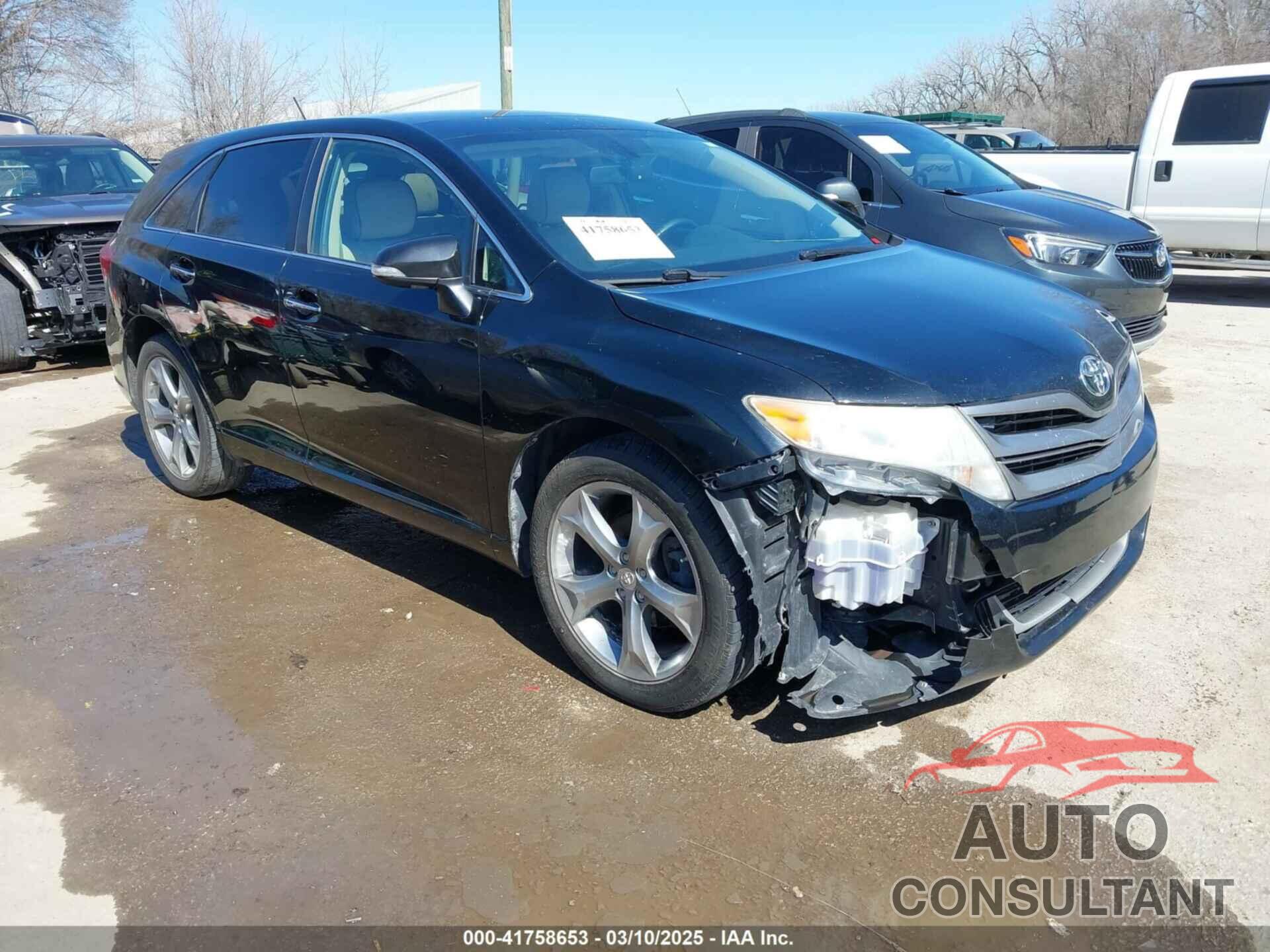 TOYOTA VENZA 2013 - 4T3BK3BBXDU094246