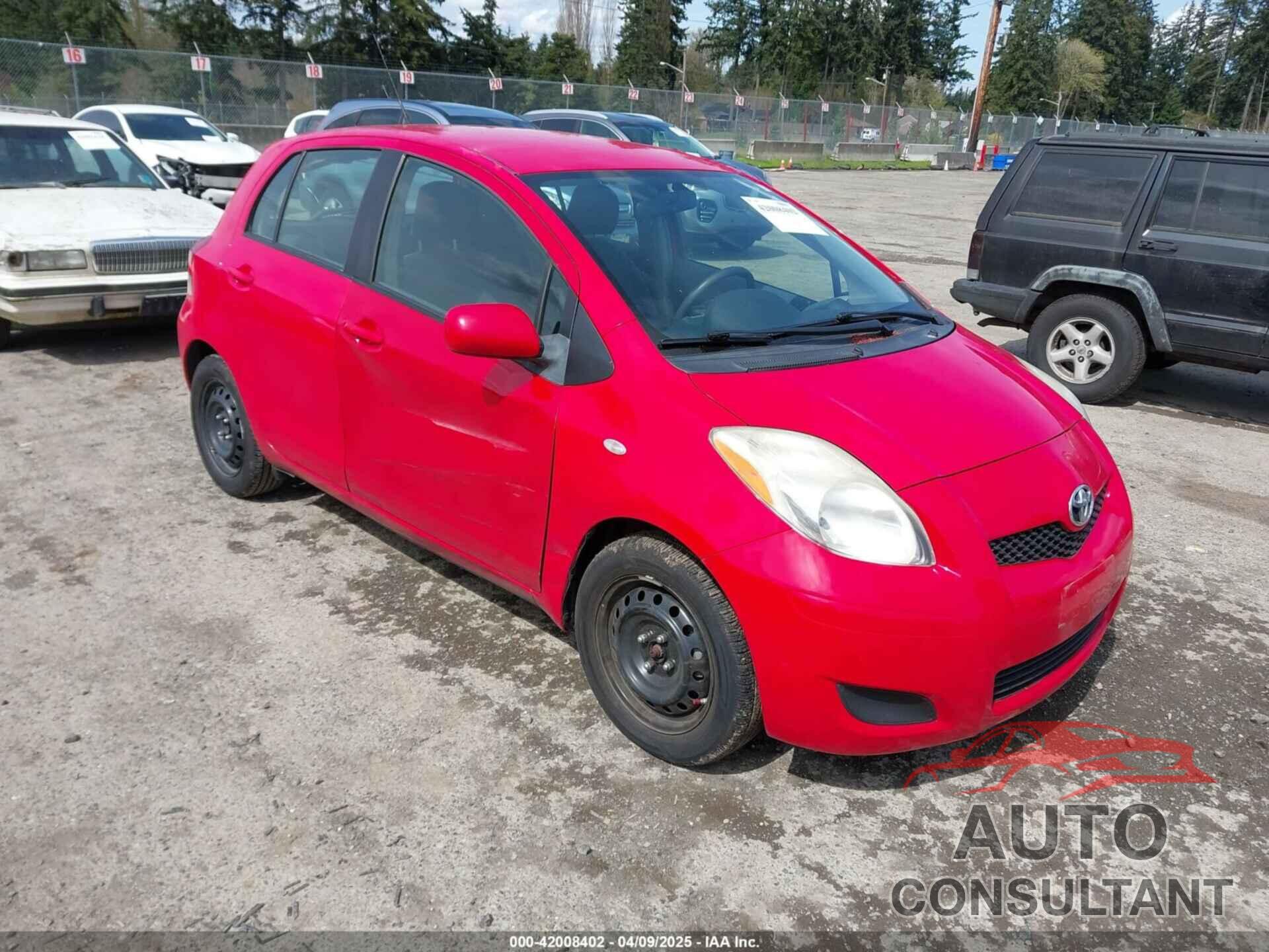 TOYOTA YARIS 2010 - JTDKT4K34A5298426