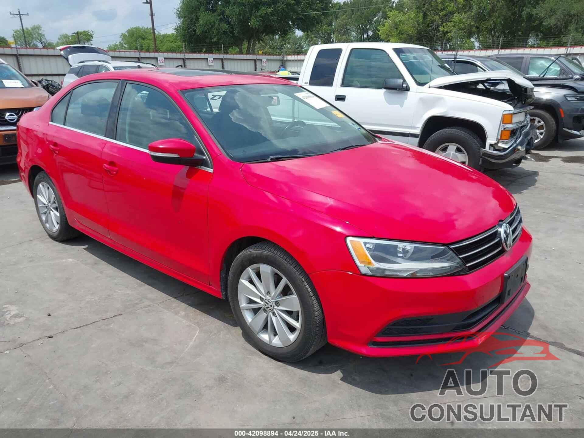 VOLKSWAGEN JETTA 2015 - 3VWD07AJ3FM275737