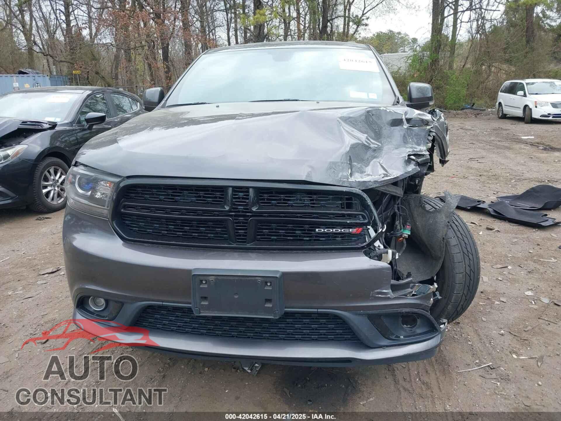 DODGE DURANGO 2017 - 1C4RDJDGXHC907082