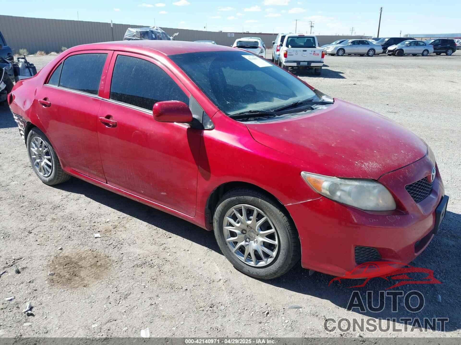TOYOTA COROLLA 2010 - 1NXBU4EE3AZ257233