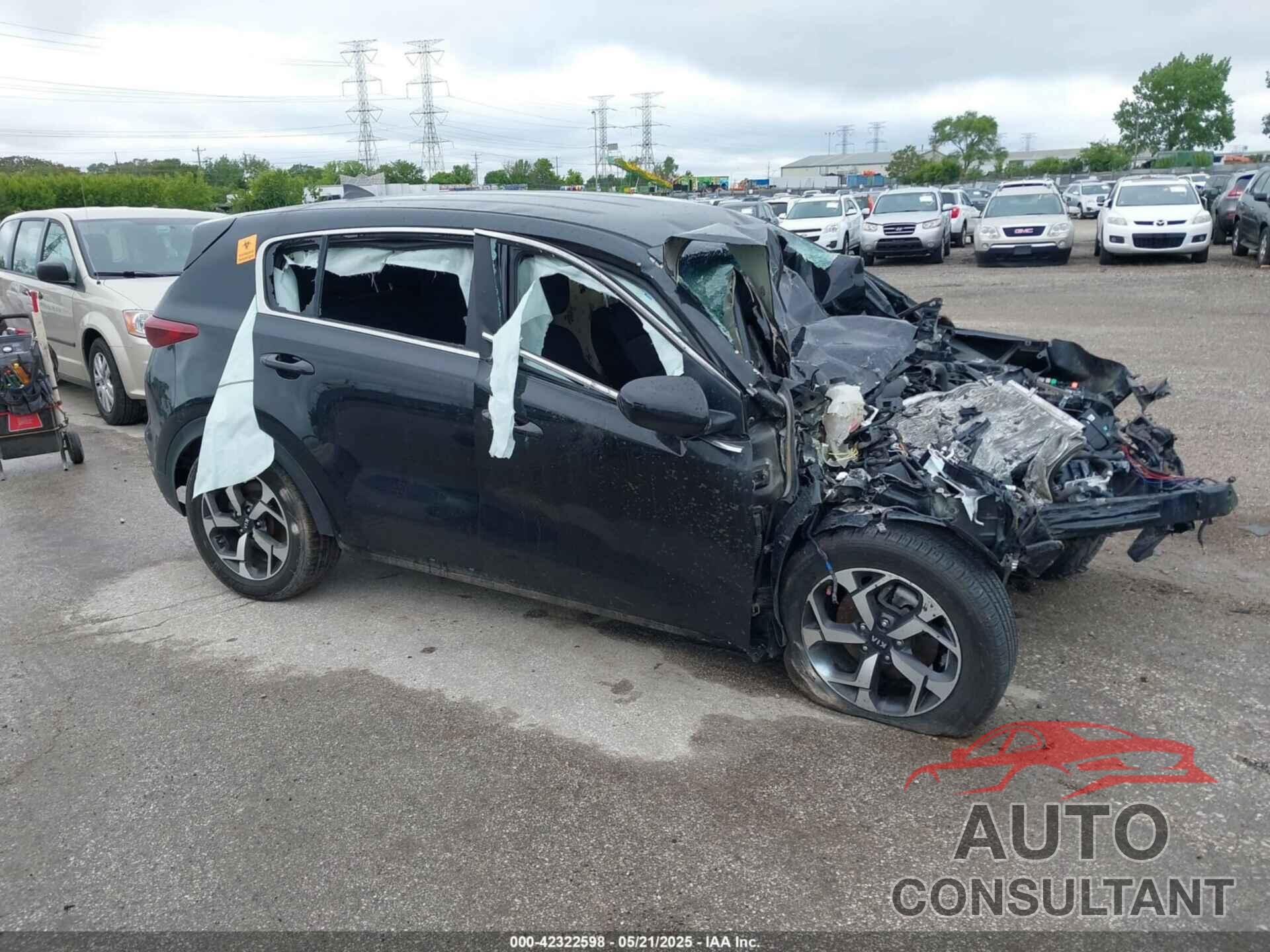 KIA SPORTAGE 2022 - KNDPMCACXN7969560