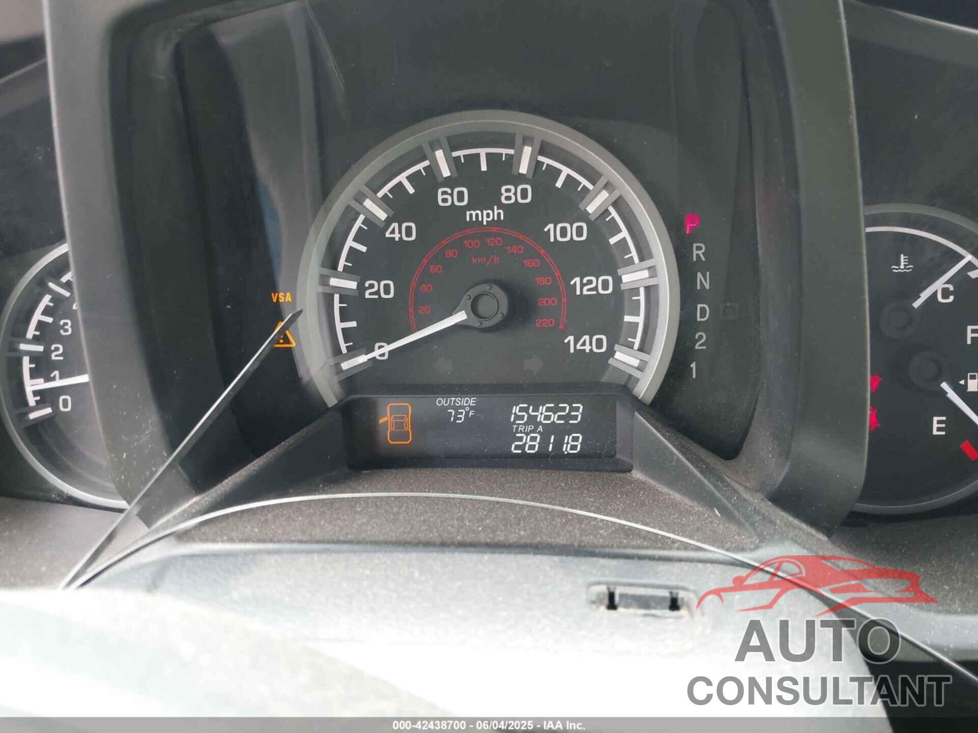 HONDA RIDGELINE 2010 - 5FPYK1F54AB008375