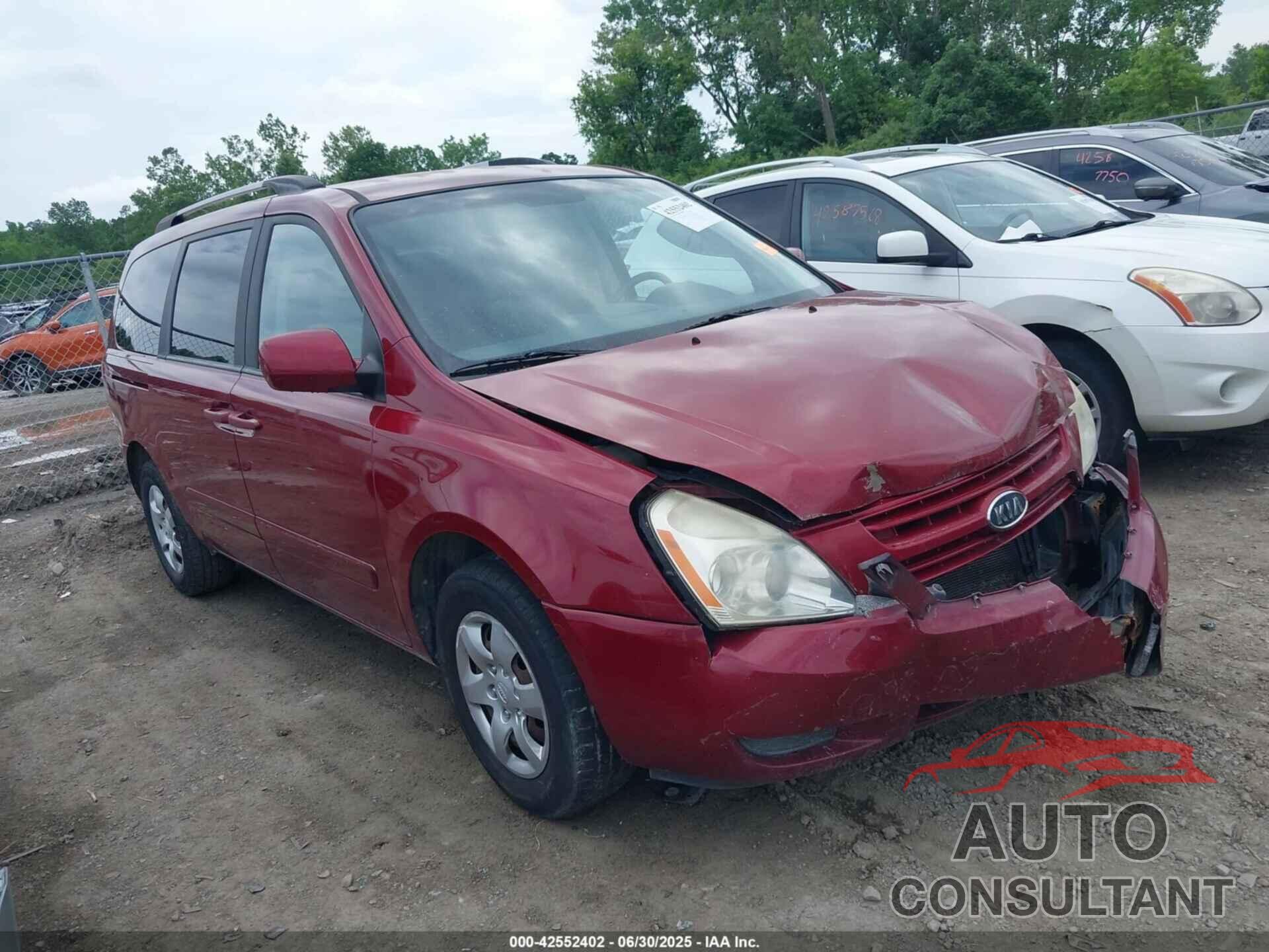 KIA SEDONA 2009 - KNDMB233496315990