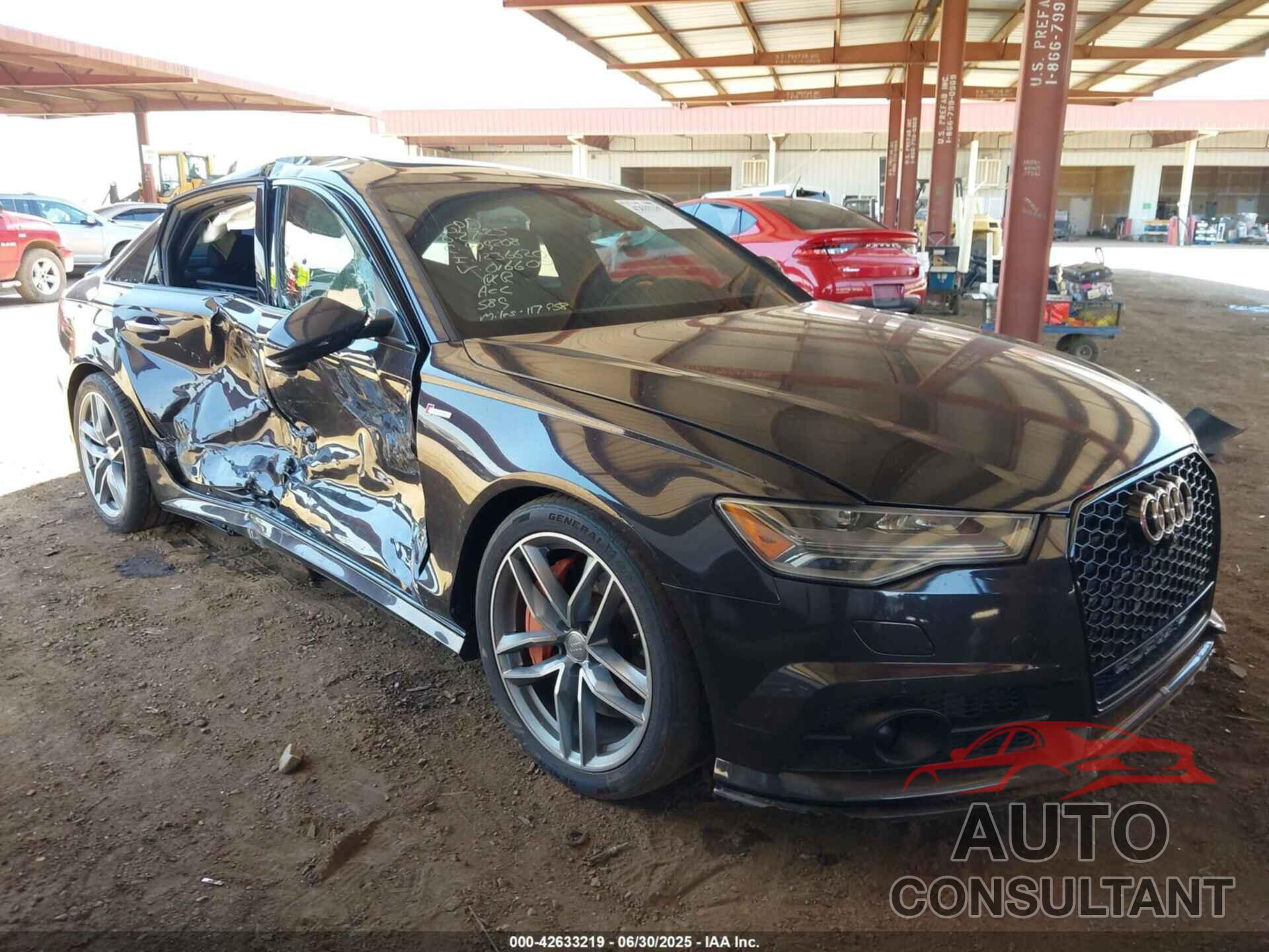 AUDI A6 2016 - WAUFGAFC4GN016600