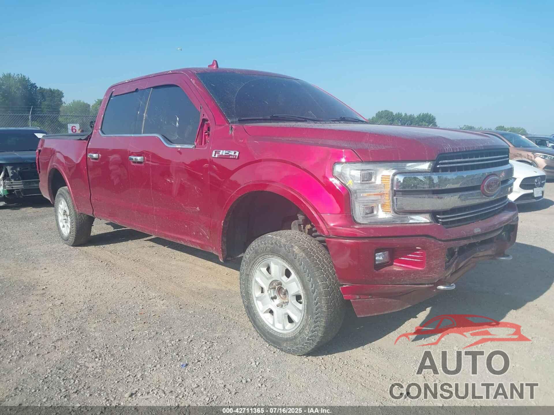 FORD F-150 2018 - 1FTFW1E54JFA99343