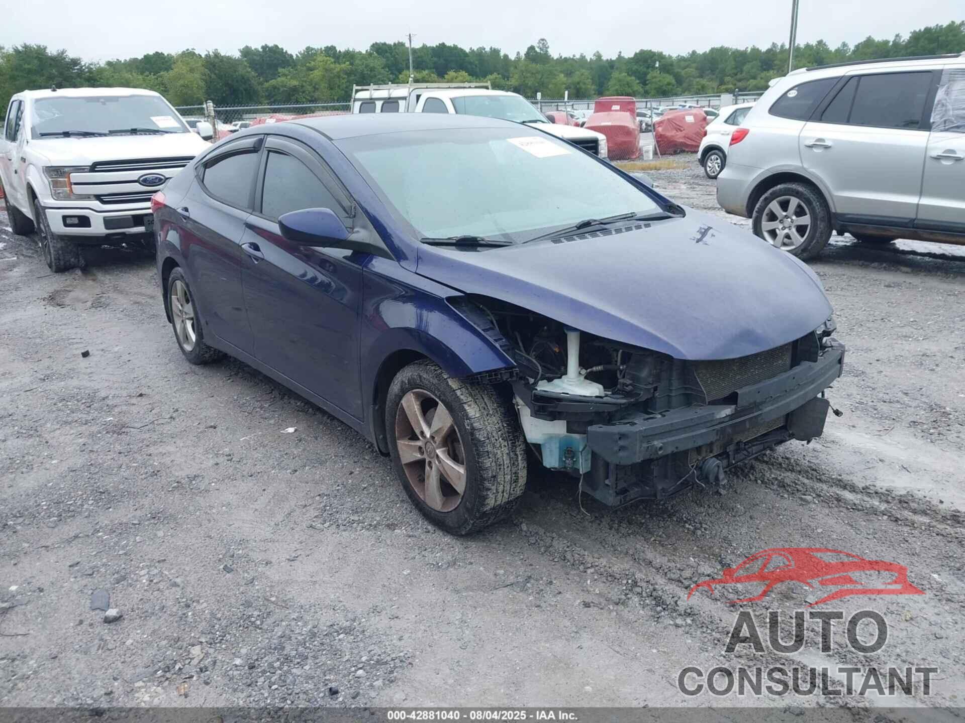 HYUNDAI ELANTRA 2013 - 5NPDH4AE0DH422726