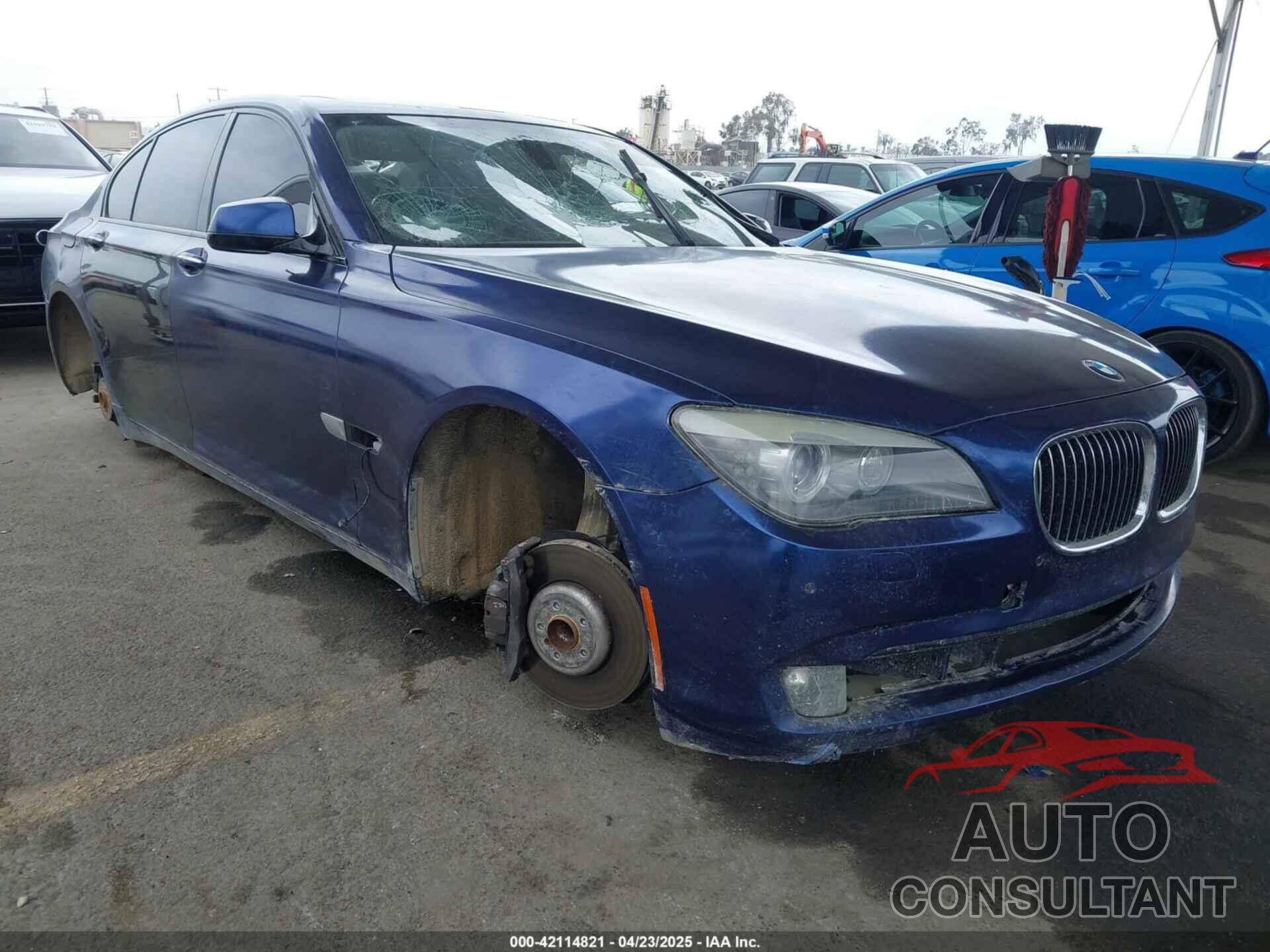 BMW 750I 2011 - WBAKA8C50BCY36787