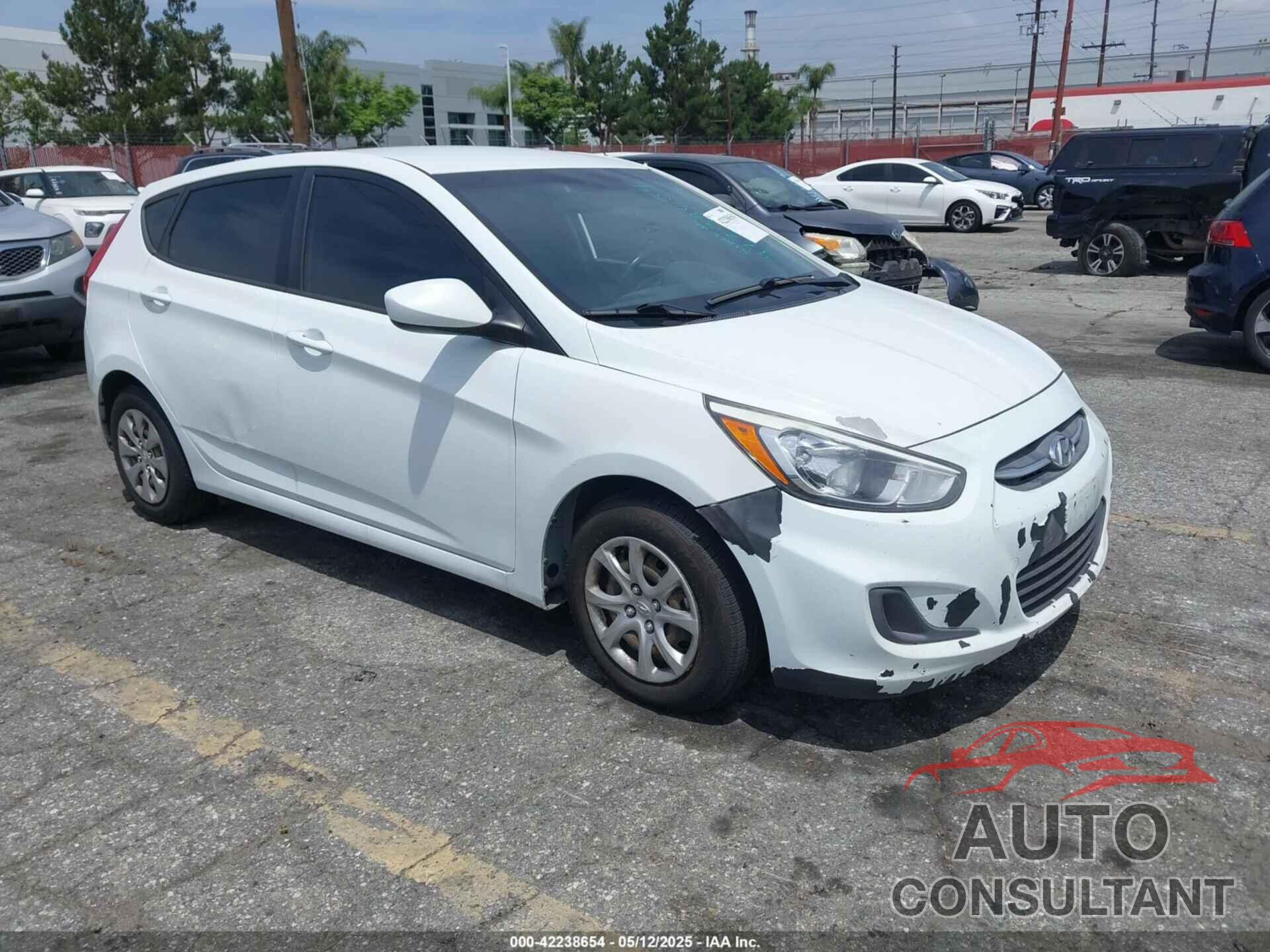 HYUNDAI ACCENT 2016 - KMHCT5AE4GU262761