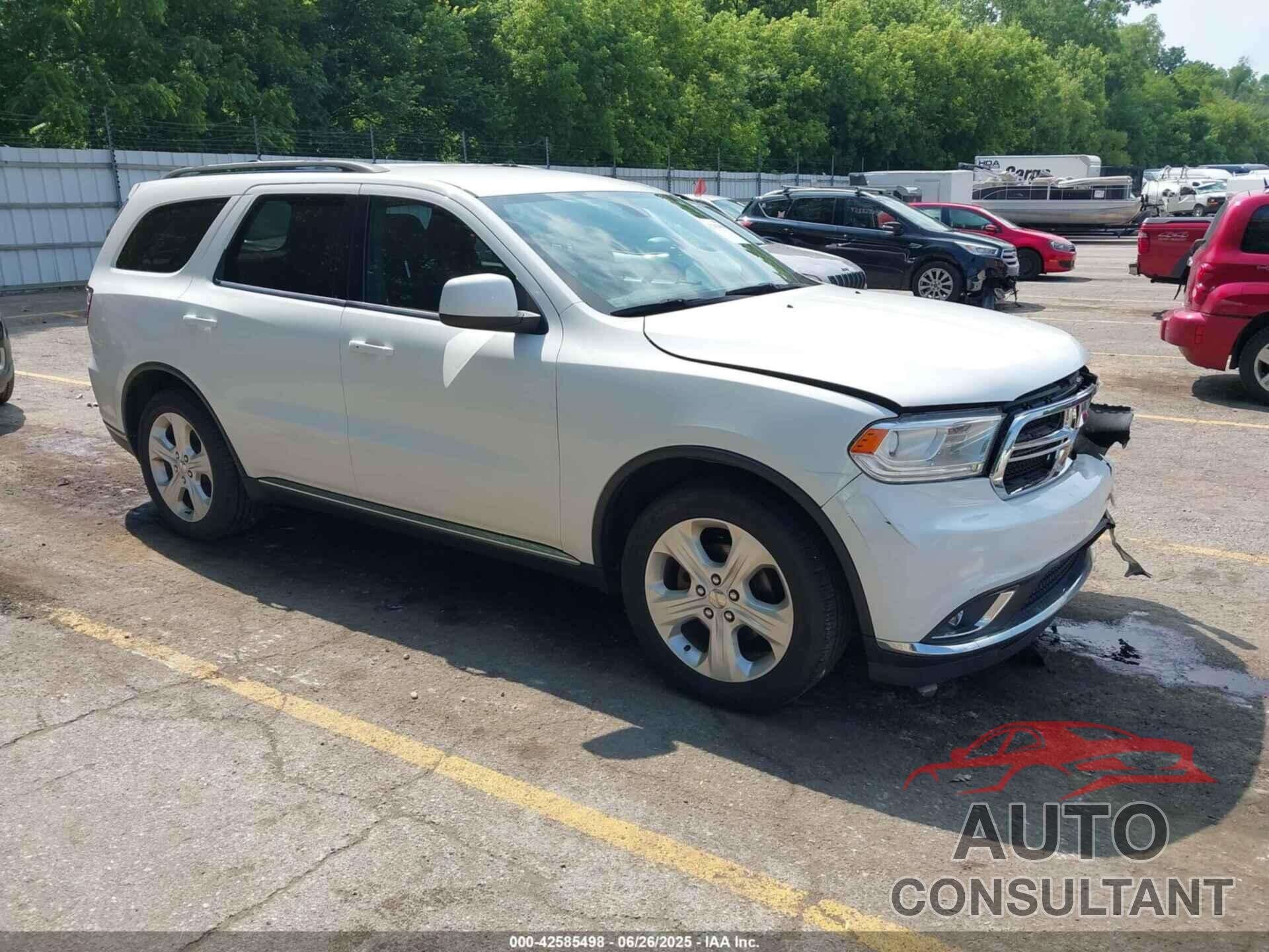 DODGE DURANGO 2015 - 1C4RDJAG8FC120424