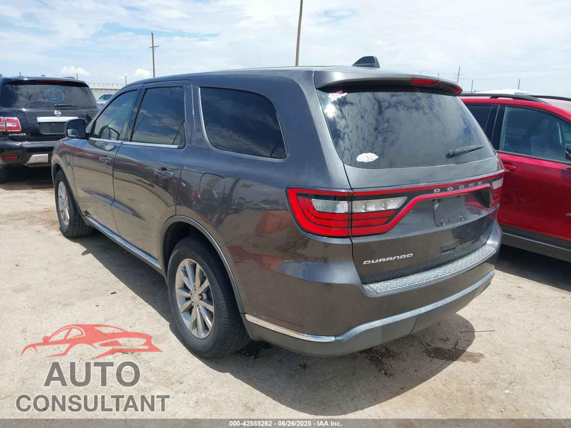 DODGE DURANGO 2016 - 1C4RDHAGXGC374243