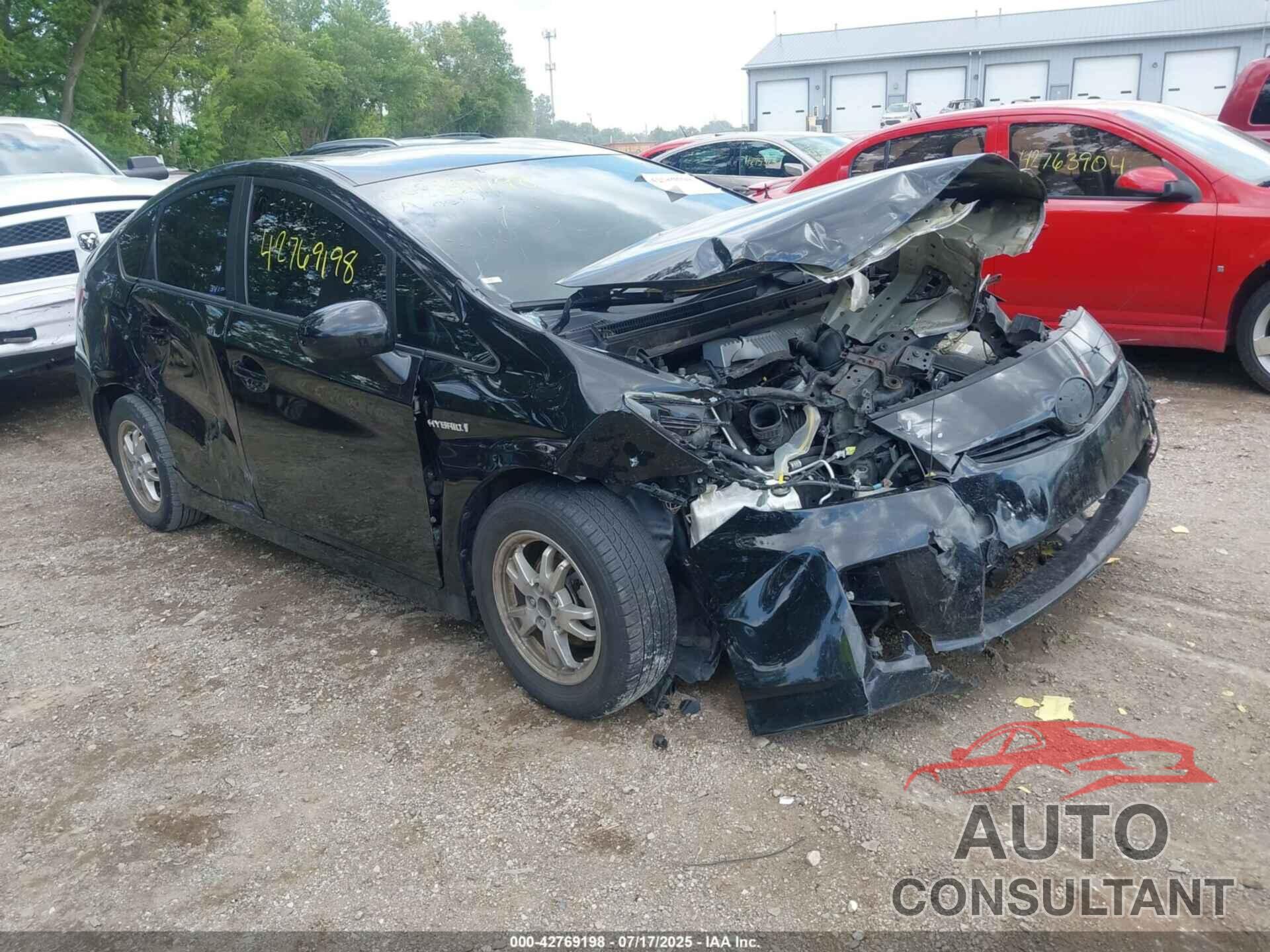 TOYOTA PRIUS 2011 - JTDKN3DU8B0277006