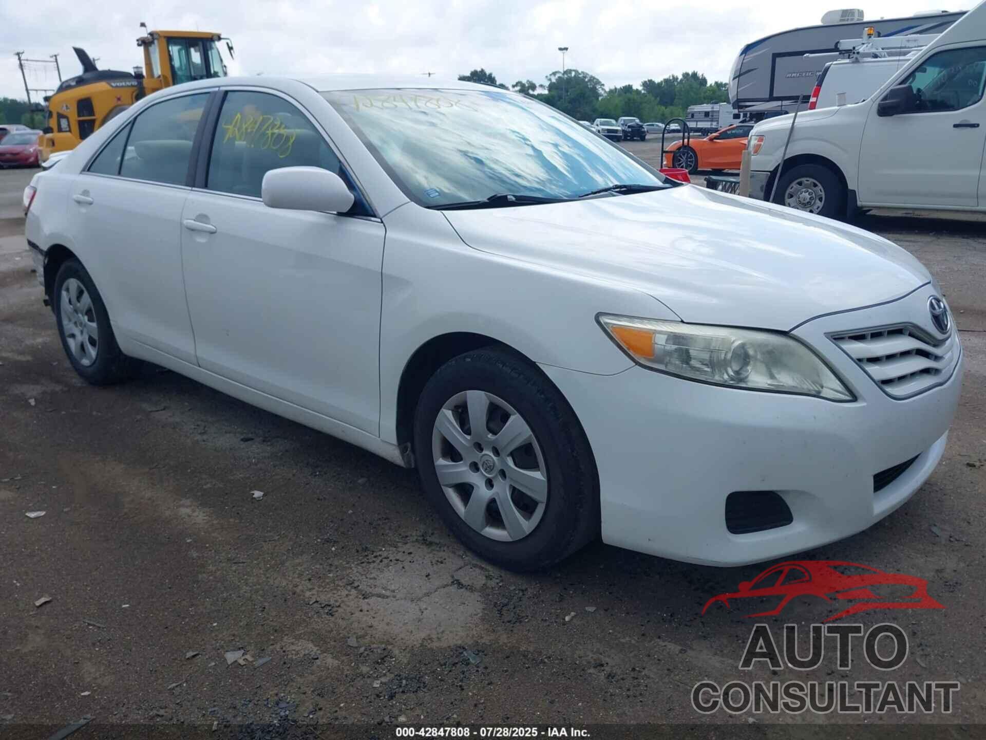 TOYOTA CAMRY 2010 - 4T1BF3EK6AU514850