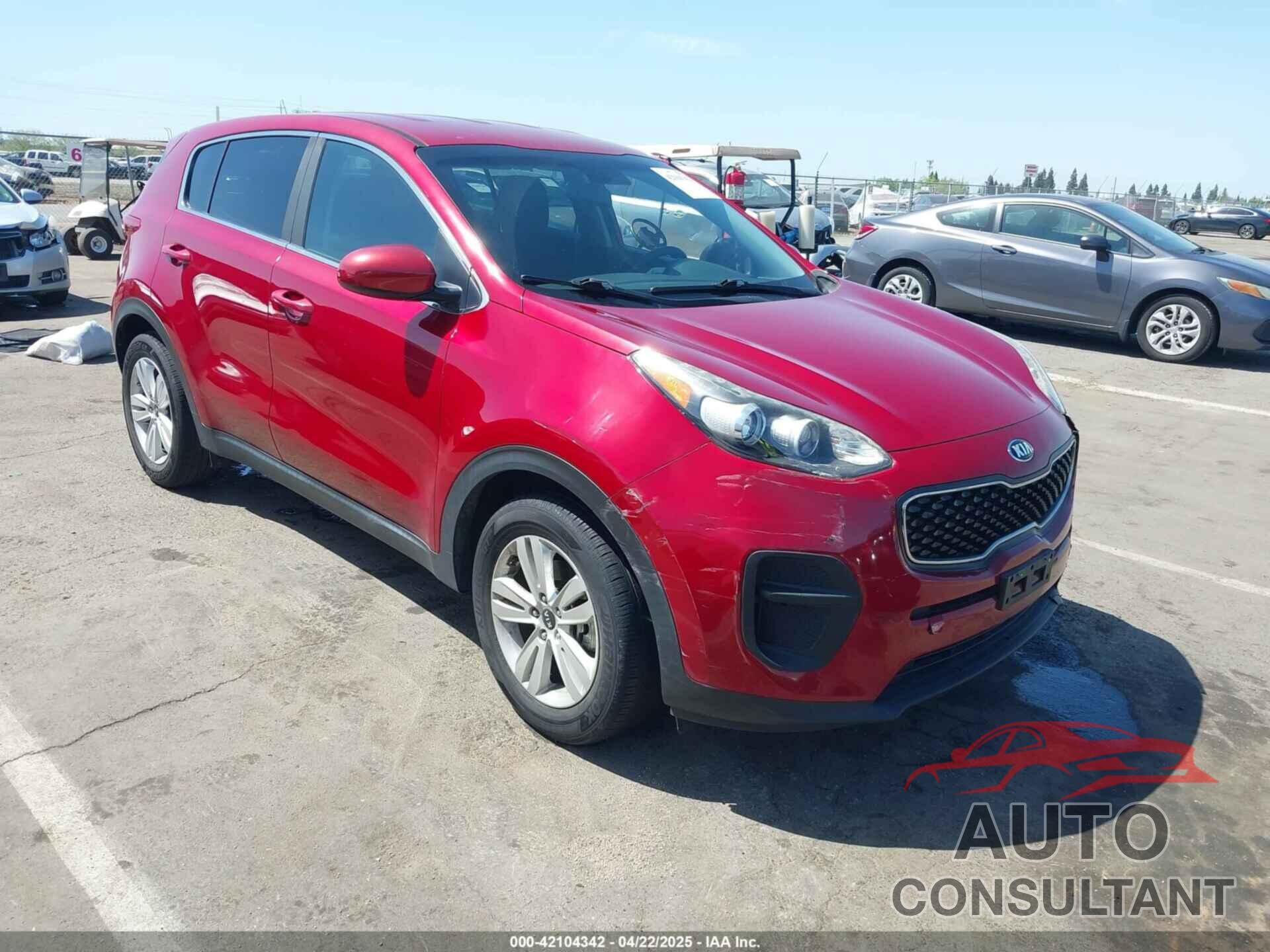 KIA SPORTAGE 2017 - KNDPM3AC3H7241650
