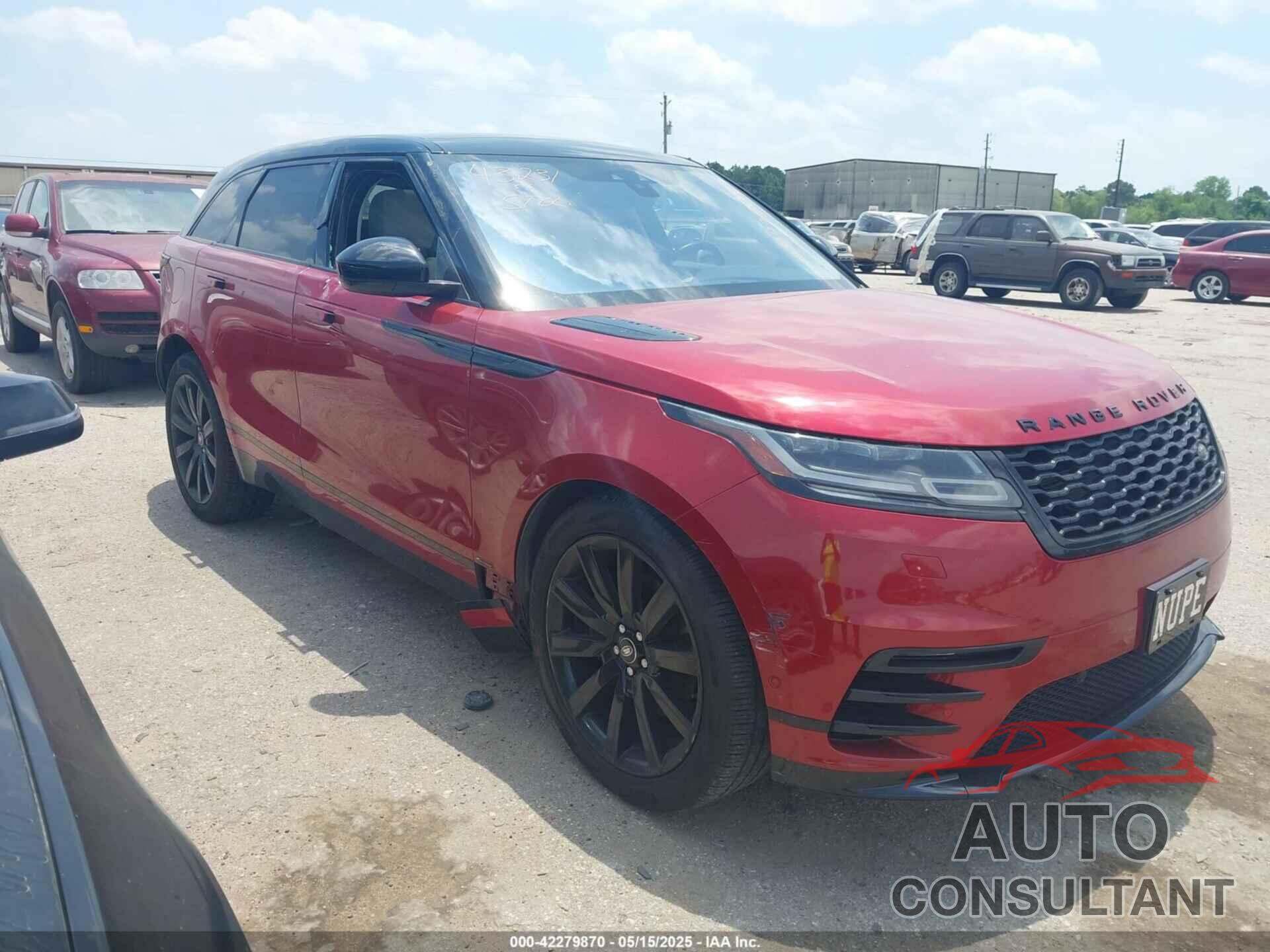 LAND ROVER RANGE ROVER VELAR 2019 - SALYL2FV8KA213793