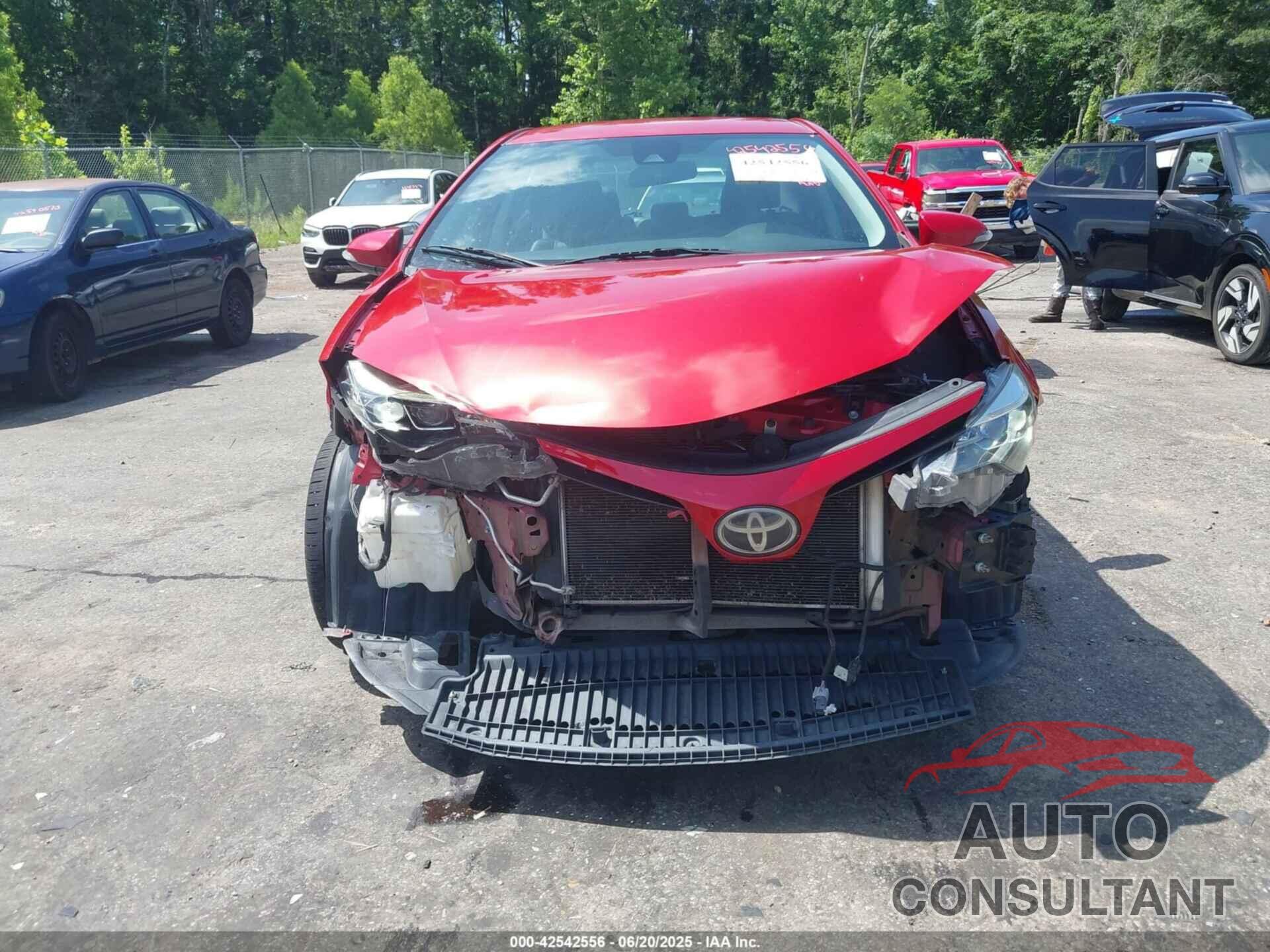 TOYOTA COROLLA 2019 - 5YFBURHE2KP893301