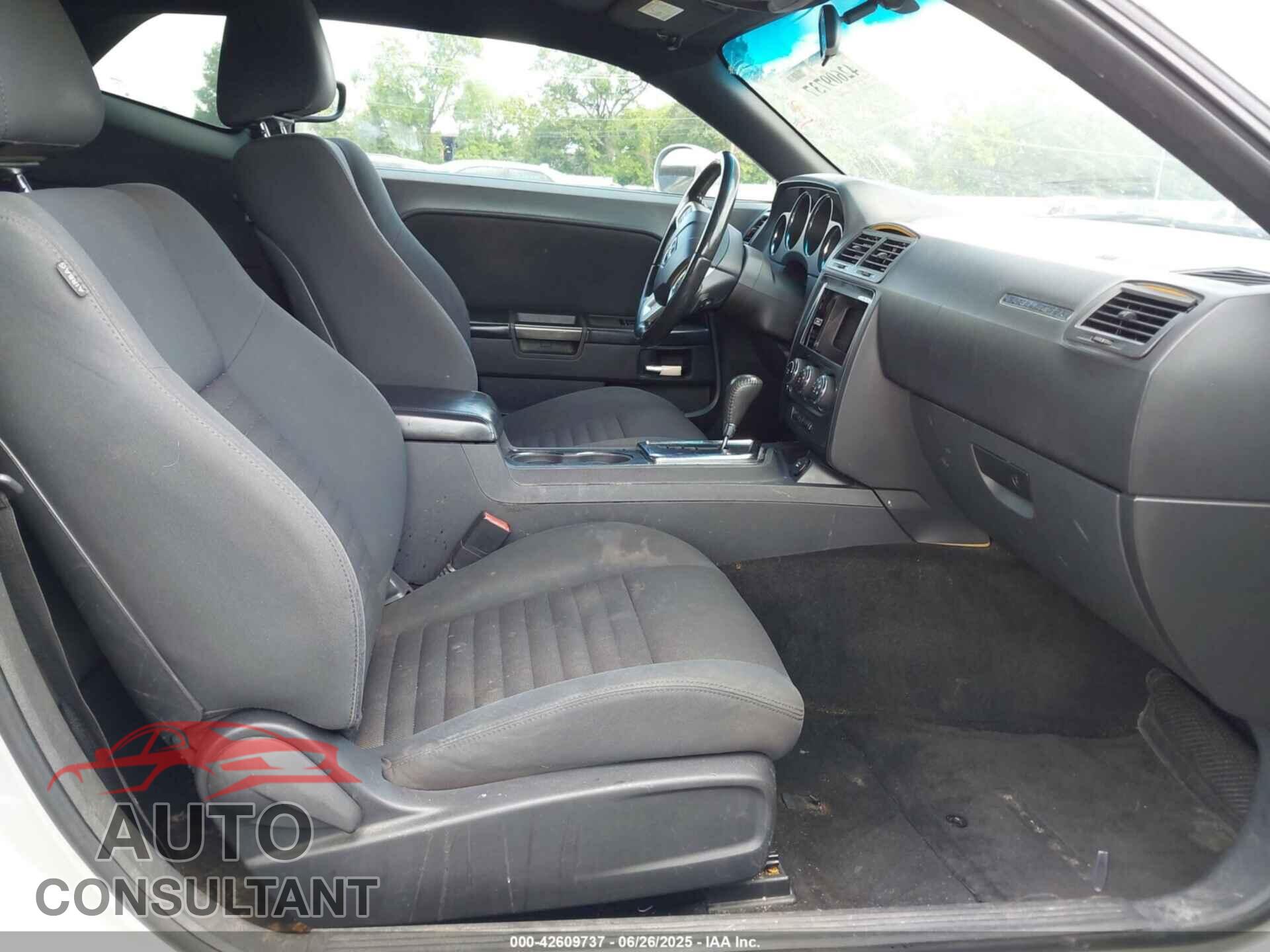 DODGE CHALLENGER 2012 - 2C3CDYAG0CH110949