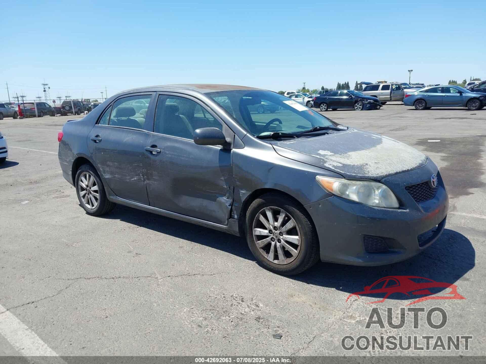 TOYOTA COROLLA 2009 - 1NXBU40E59Z107952