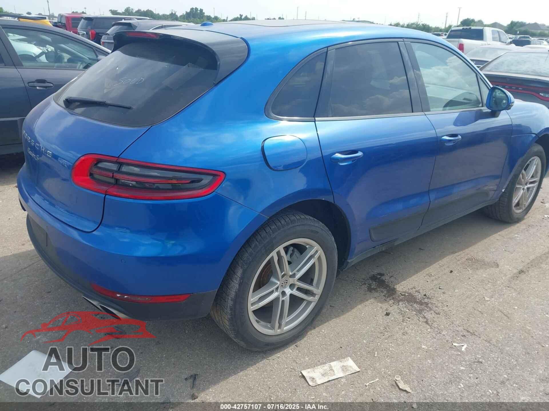 PORSCHE MACAN 2017 - WP1AB2A53HLB10165