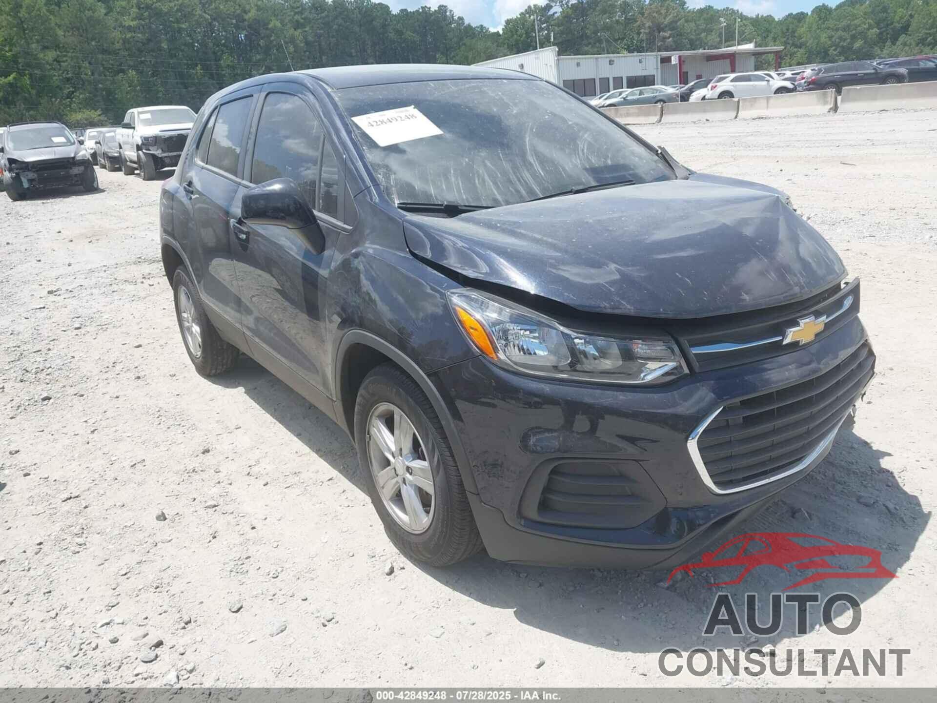 CHEVROLET TRAX 2022 - KL7CJNSM8NB505459