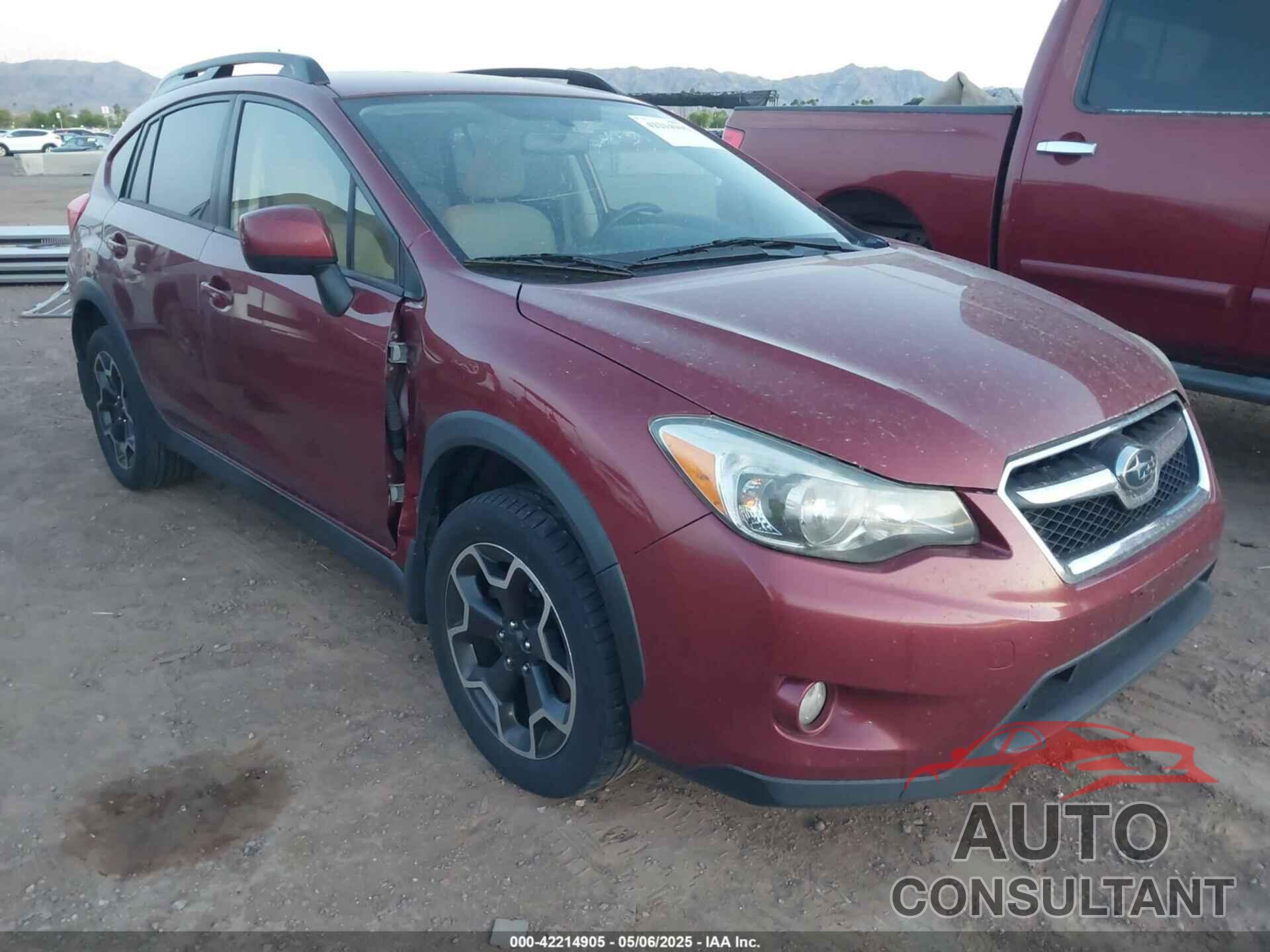 SUBARU XV CROSSTREK 2014 - JF2GPAWC0E8257087