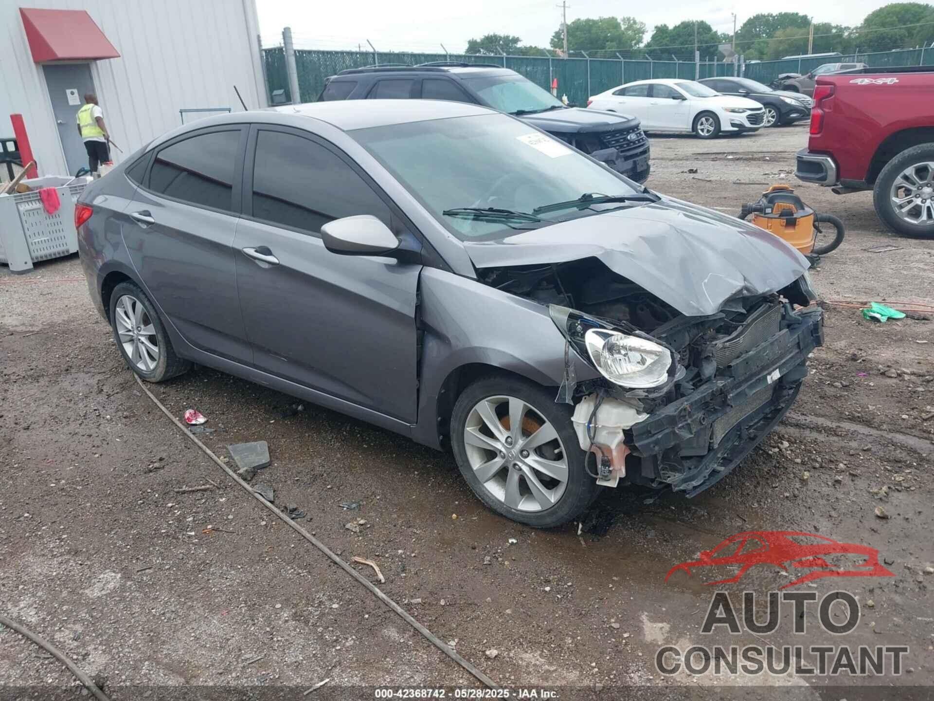 HYUNDAI ACCENT 2014 - KMHCT4AE1EU587214