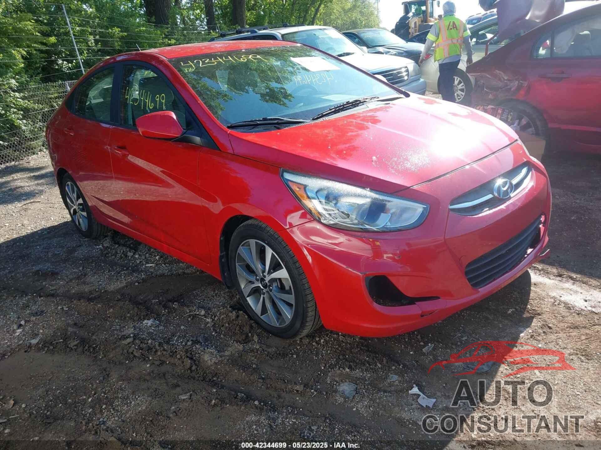HYUNDAI ACCENT 2017 - KMHCT4AEXHU339225