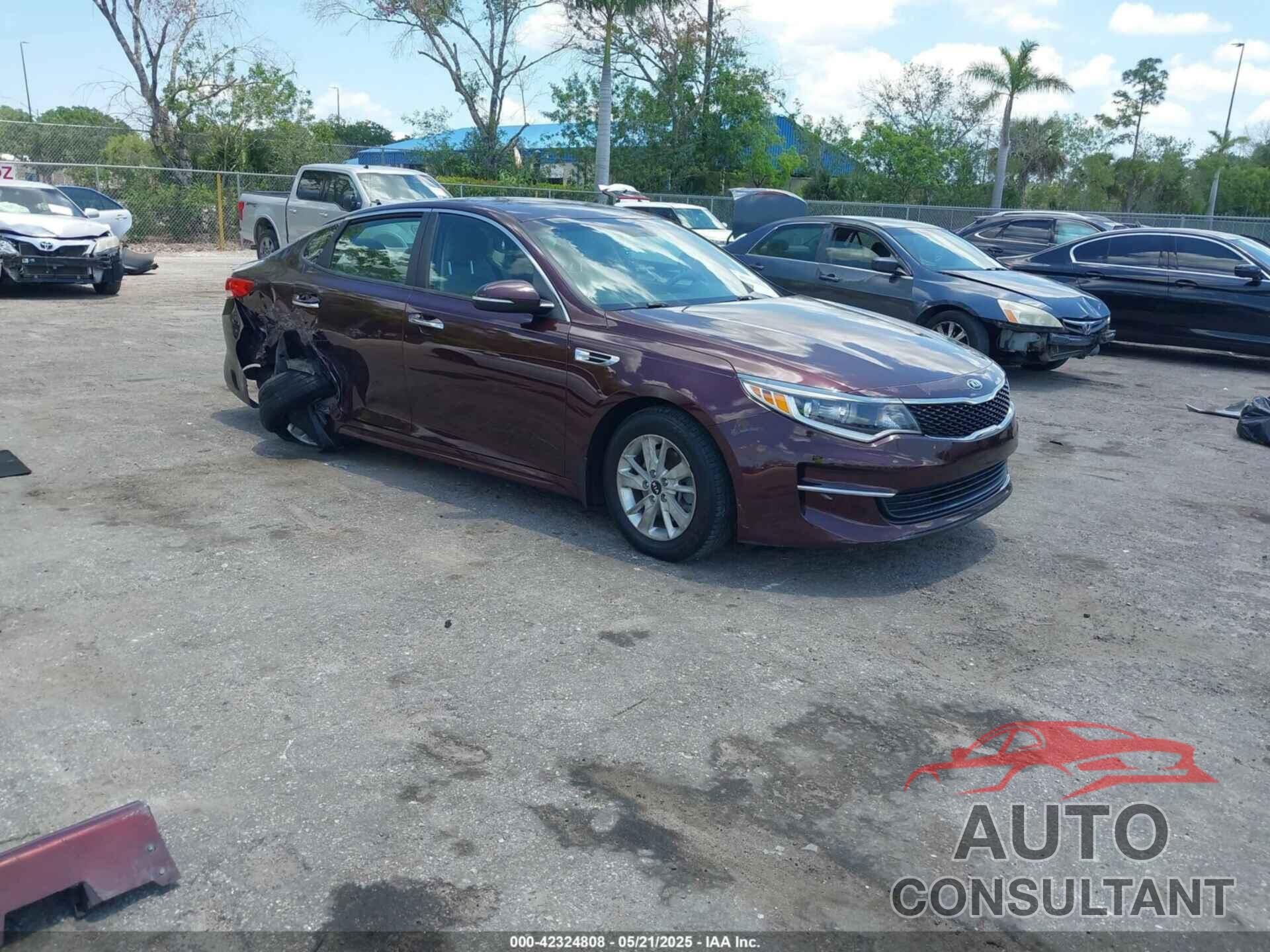 KIA OPTIMA 2016 - 5XXGT4L37GG028549