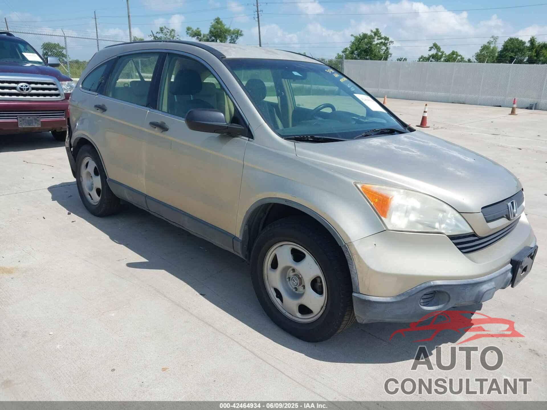 HONDA CR-V 2009 - JHLRE38399C005429