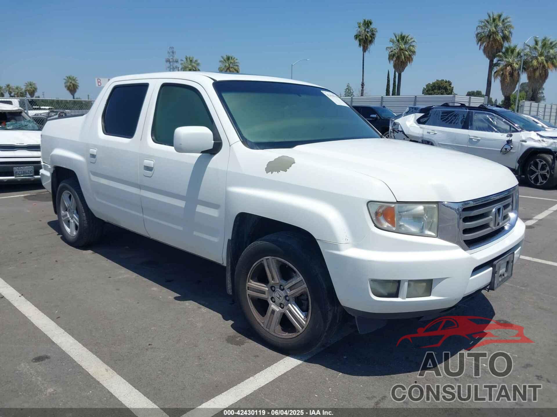 HONDA RIDGELINE 2013 - 5FPYK1F50DB013612